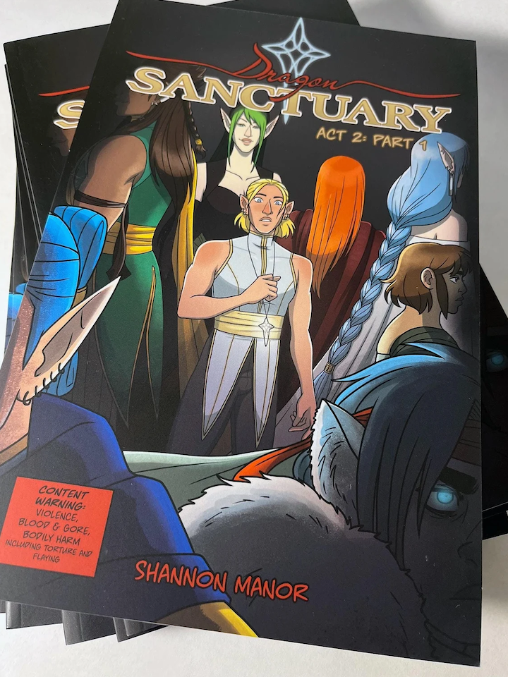 Dragon Sanctuary Act 2 pt1 Trade Reprint