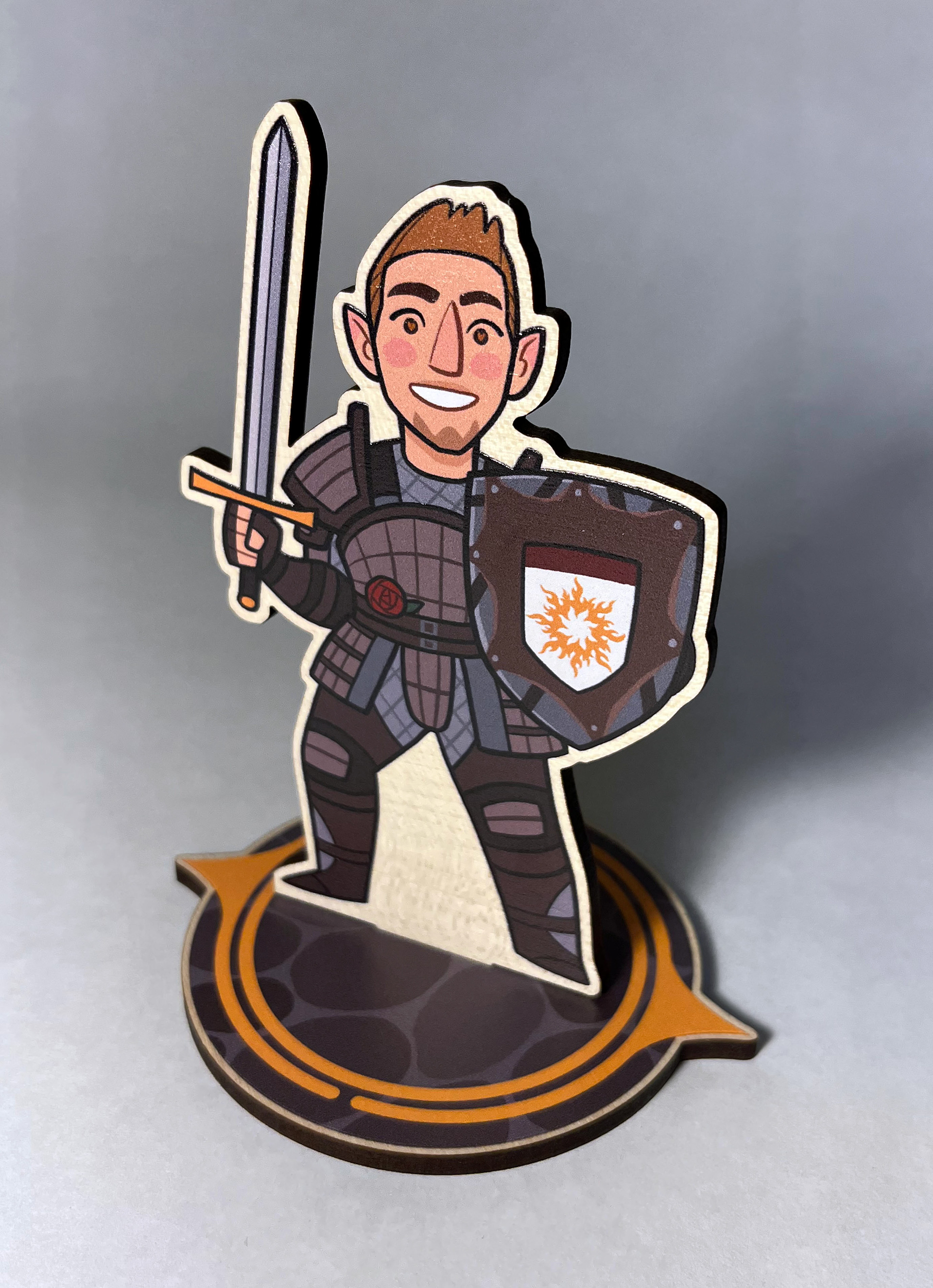 Dragon Age: Origins Wood Standees - Alistair