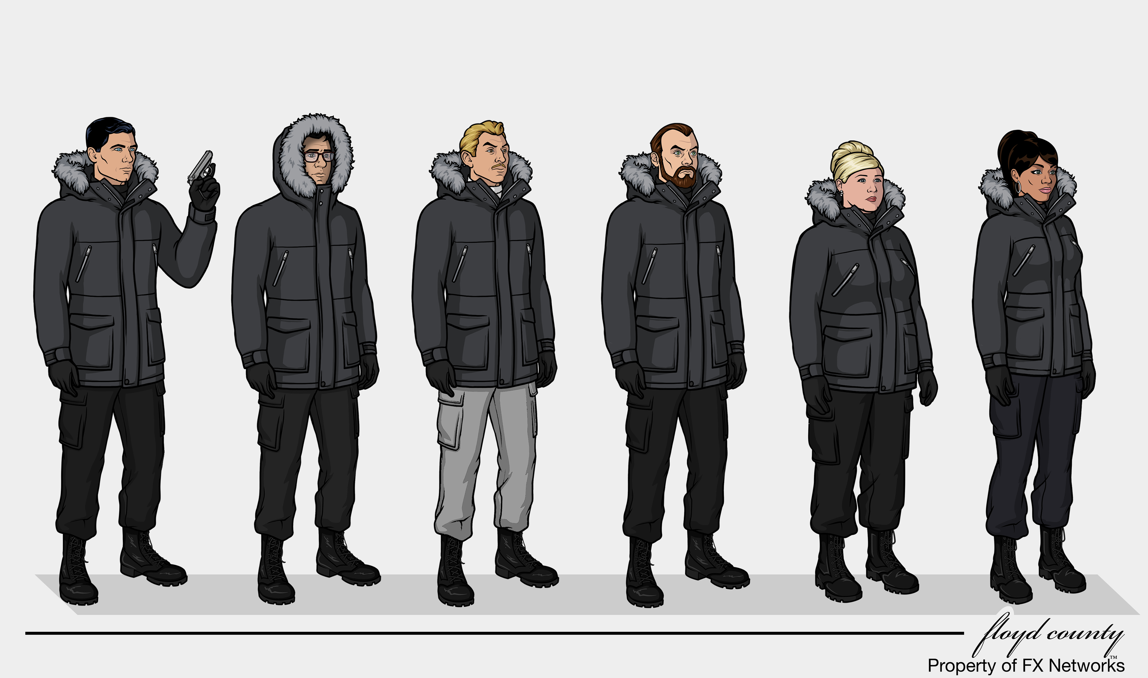 1108: Cast Arctic Gear