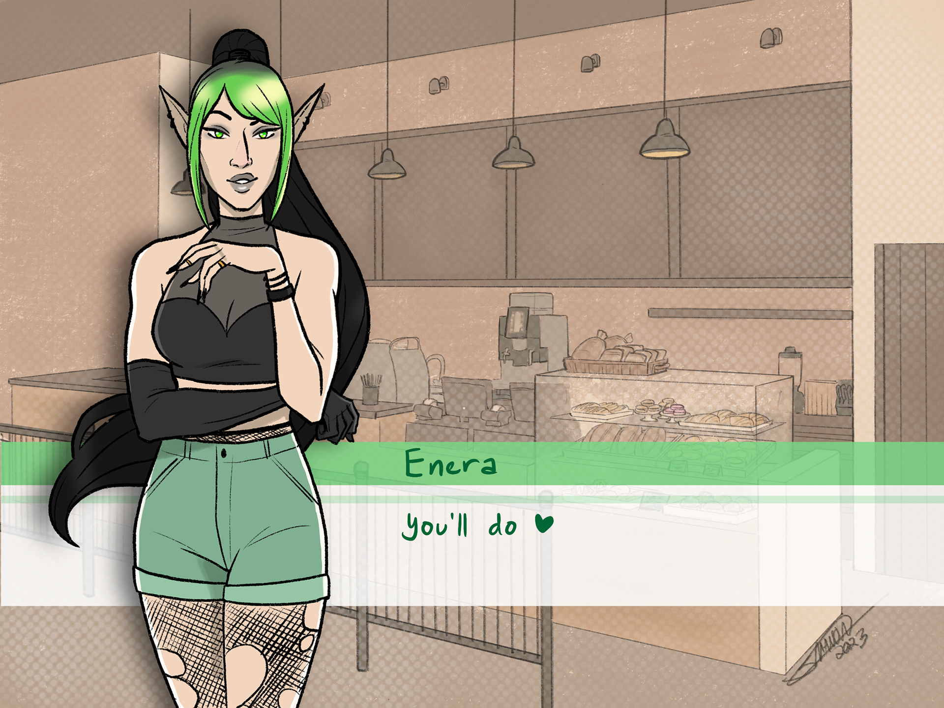 OC Dating Sim: Enera