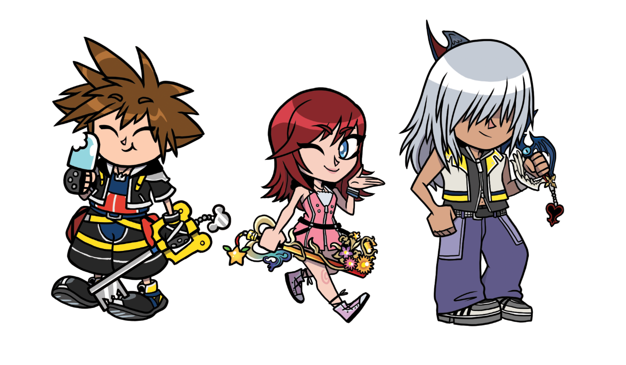 Kingdom Hearts 2 Stickers