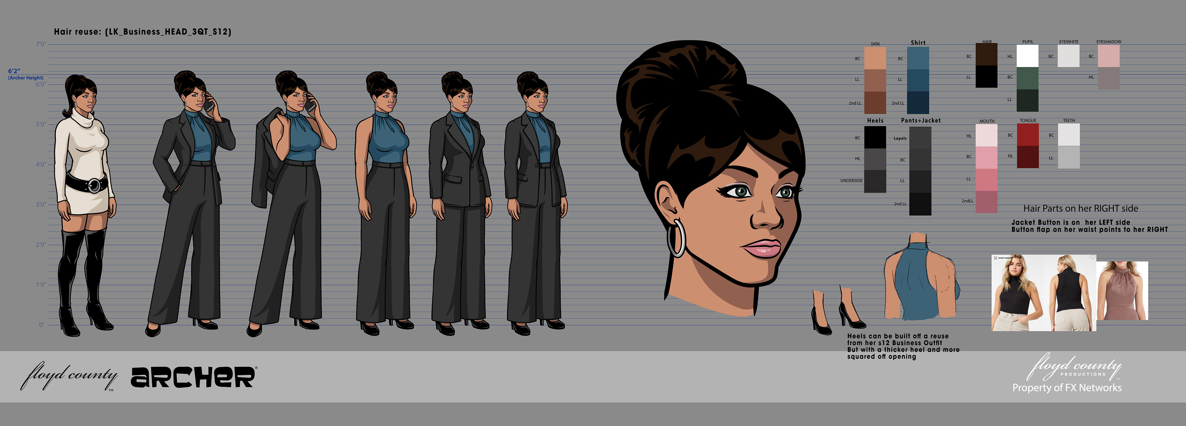 1401: Lana's New Default Suit Design Guide