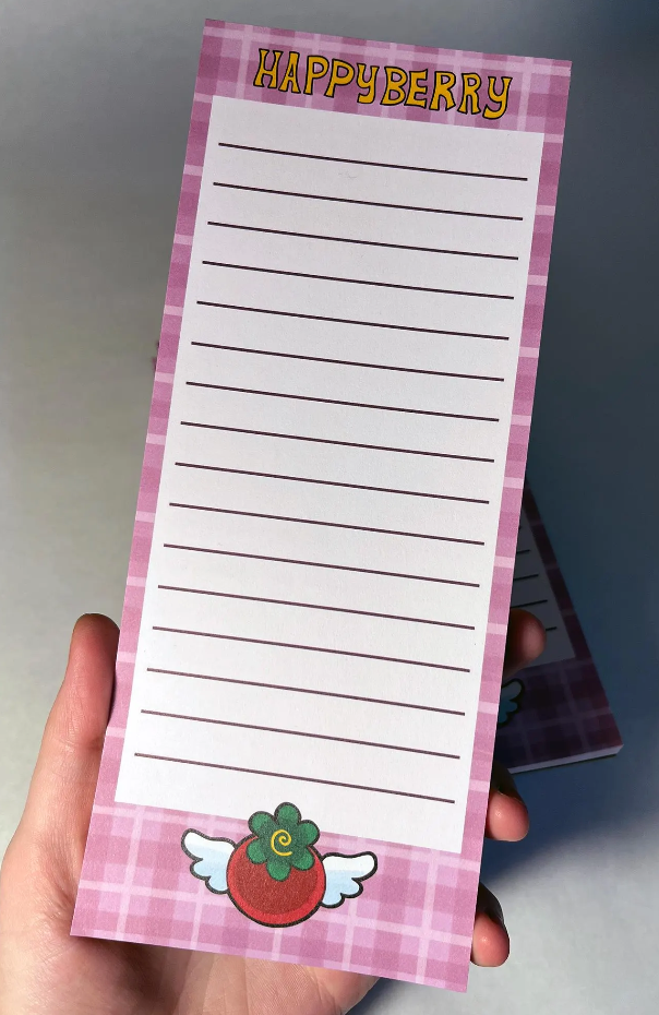 Happy Berry Notepad