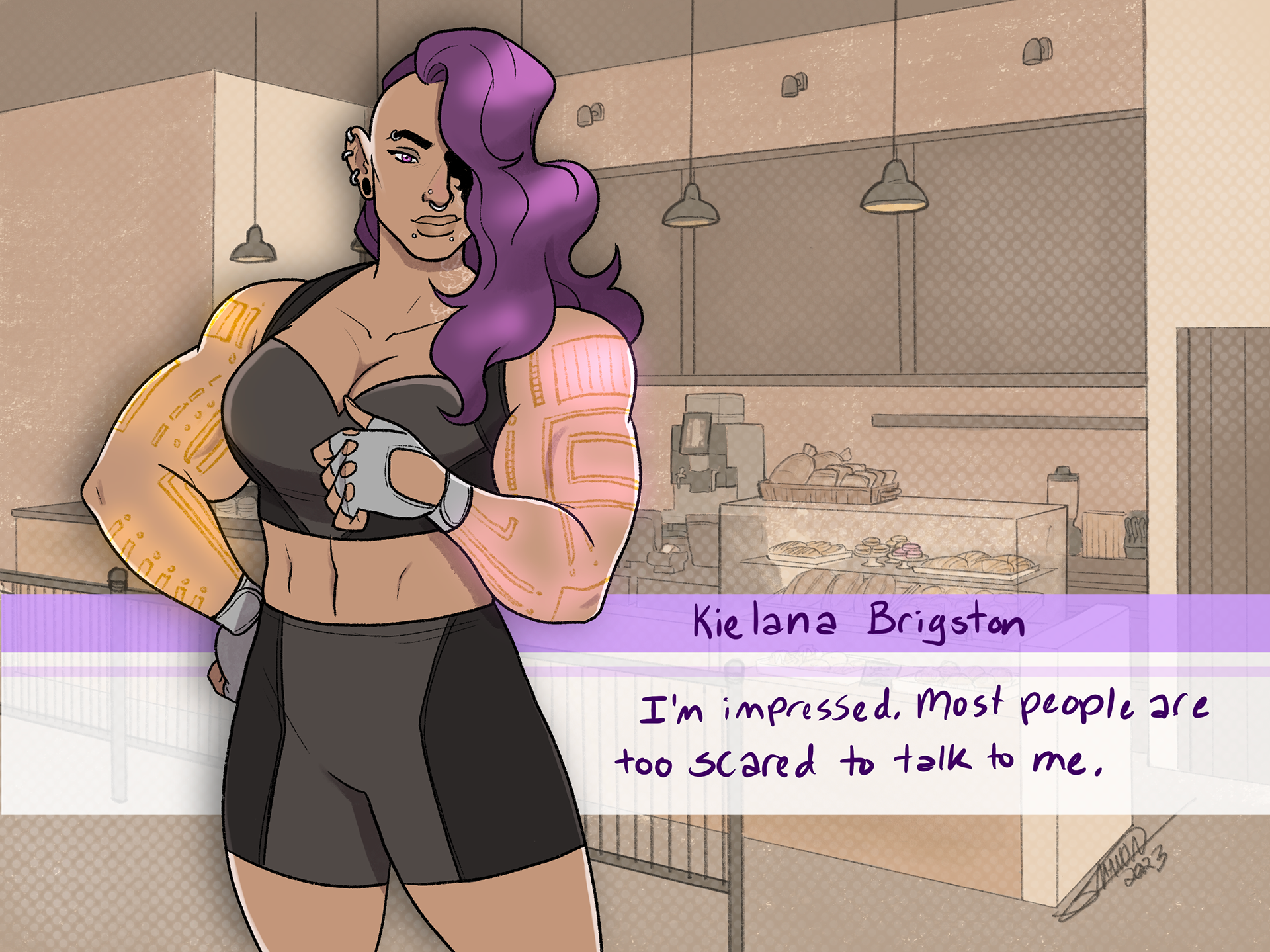 OC Dating Sim: Kielana