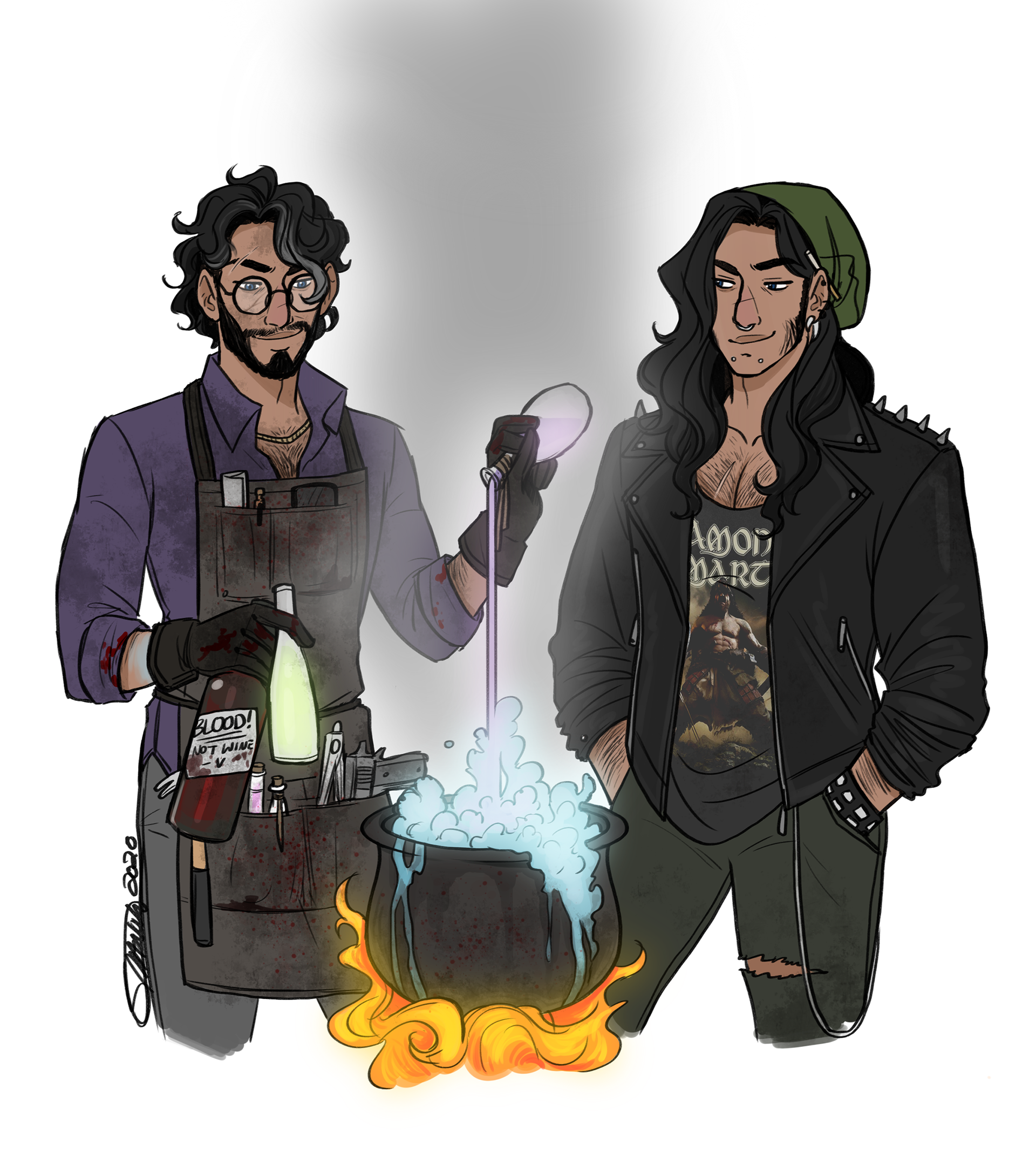 Virago and Saltir [Original Characters]