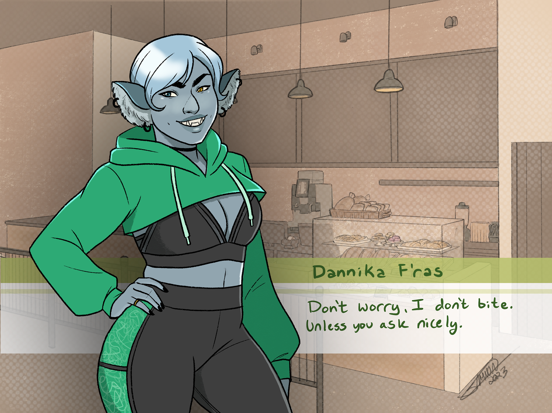 OC Dating Sim: Dannika