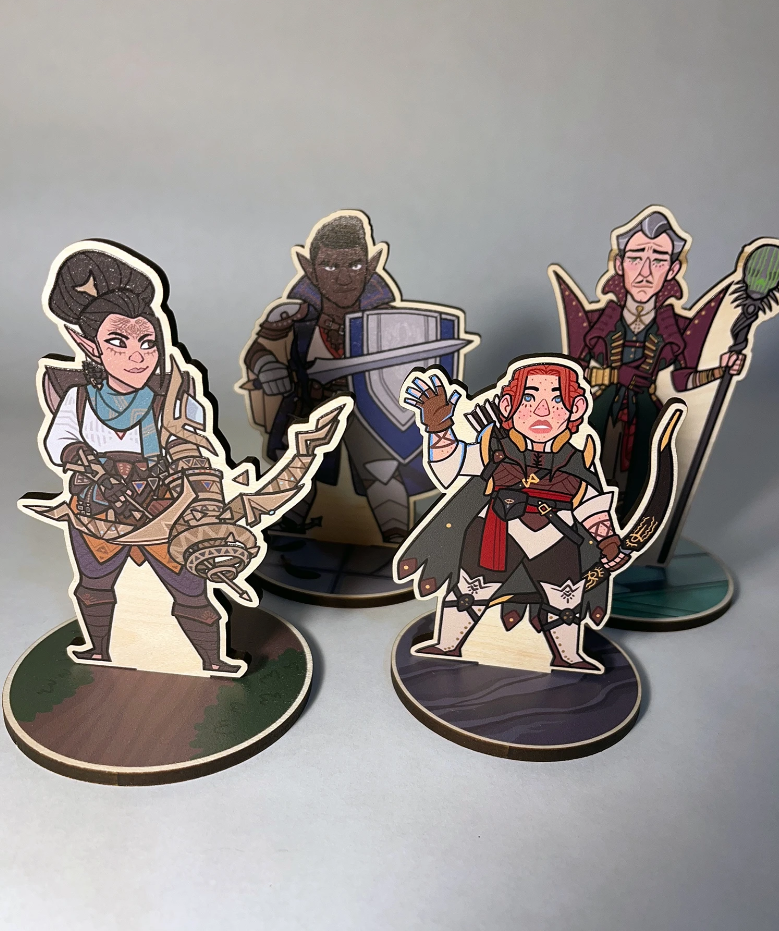 Dragon Age Veilguard Standees