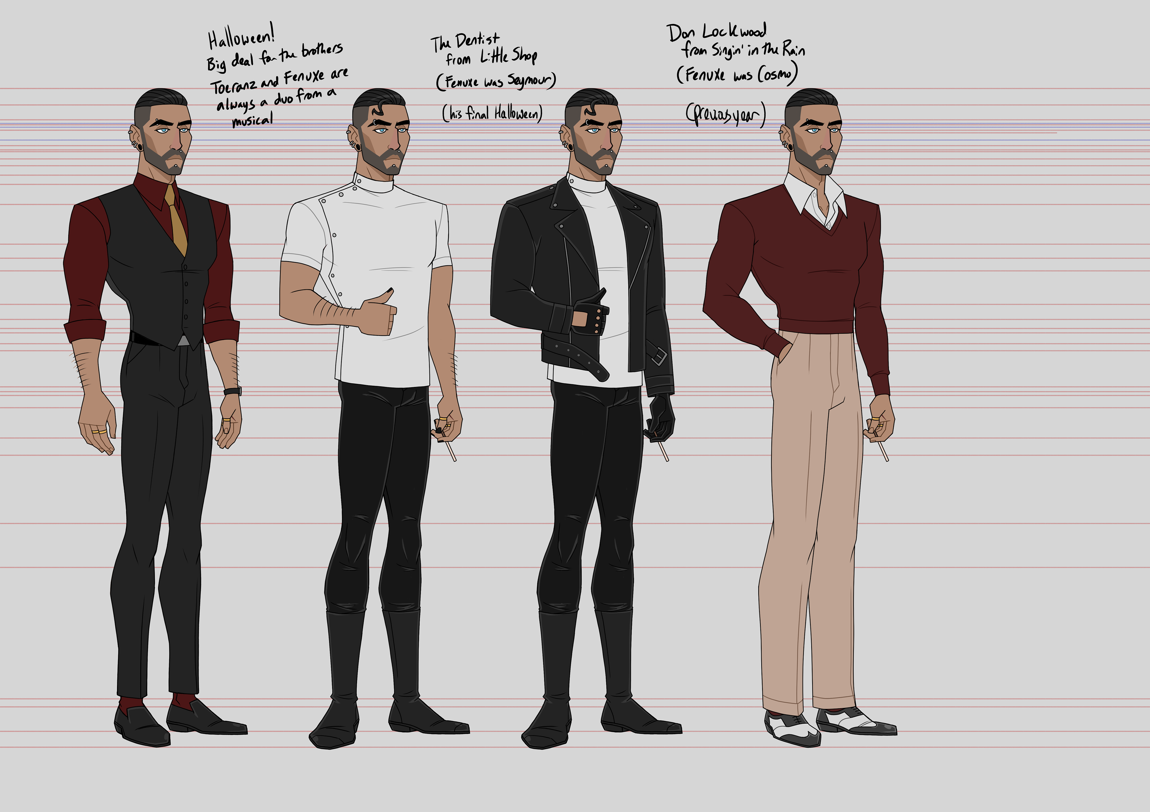 Toeranz: Bonus Outfits