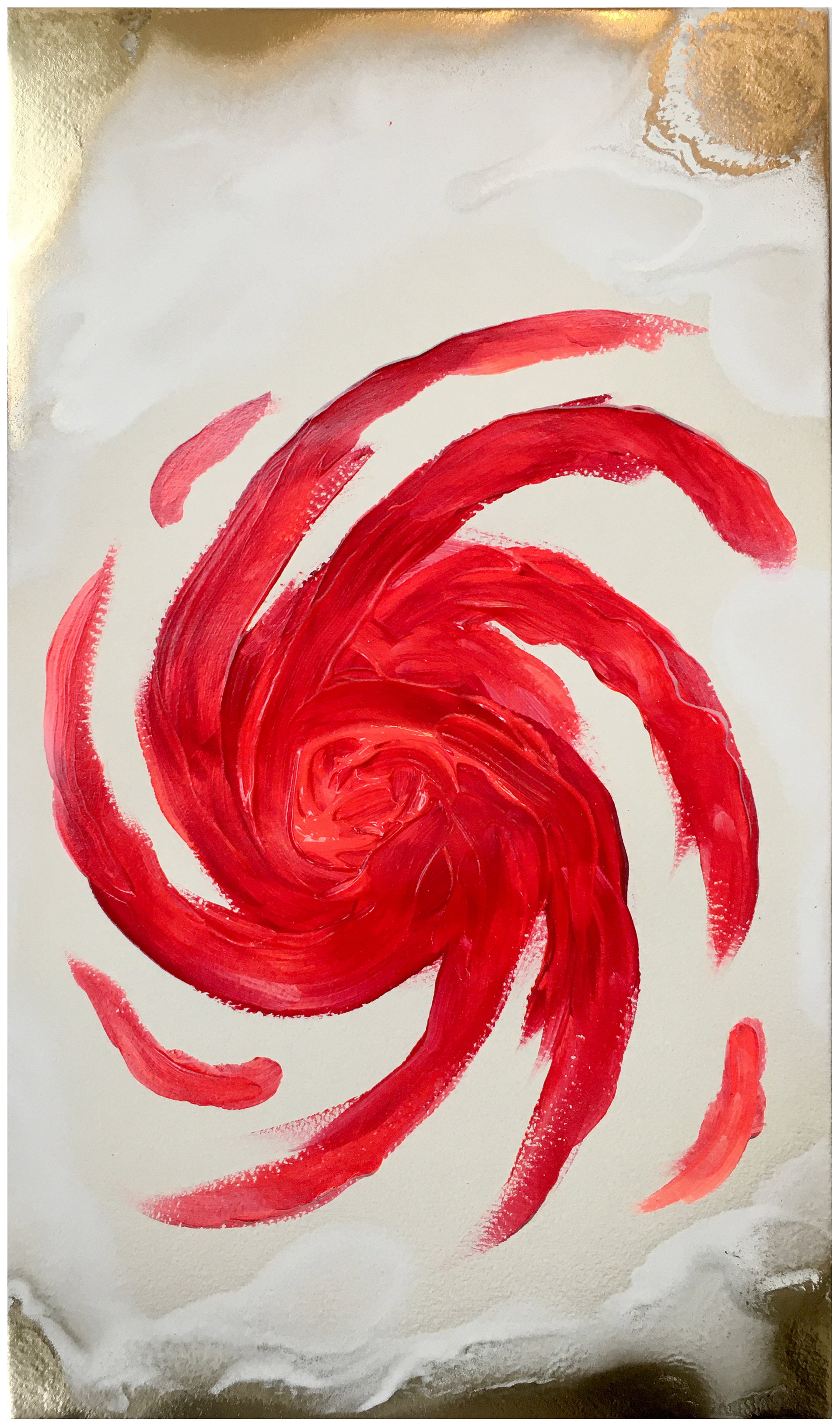 Stefano Cerioli _ DTPM #91 _ Acrilici e spray su carta vintage _ 35x21,5cm