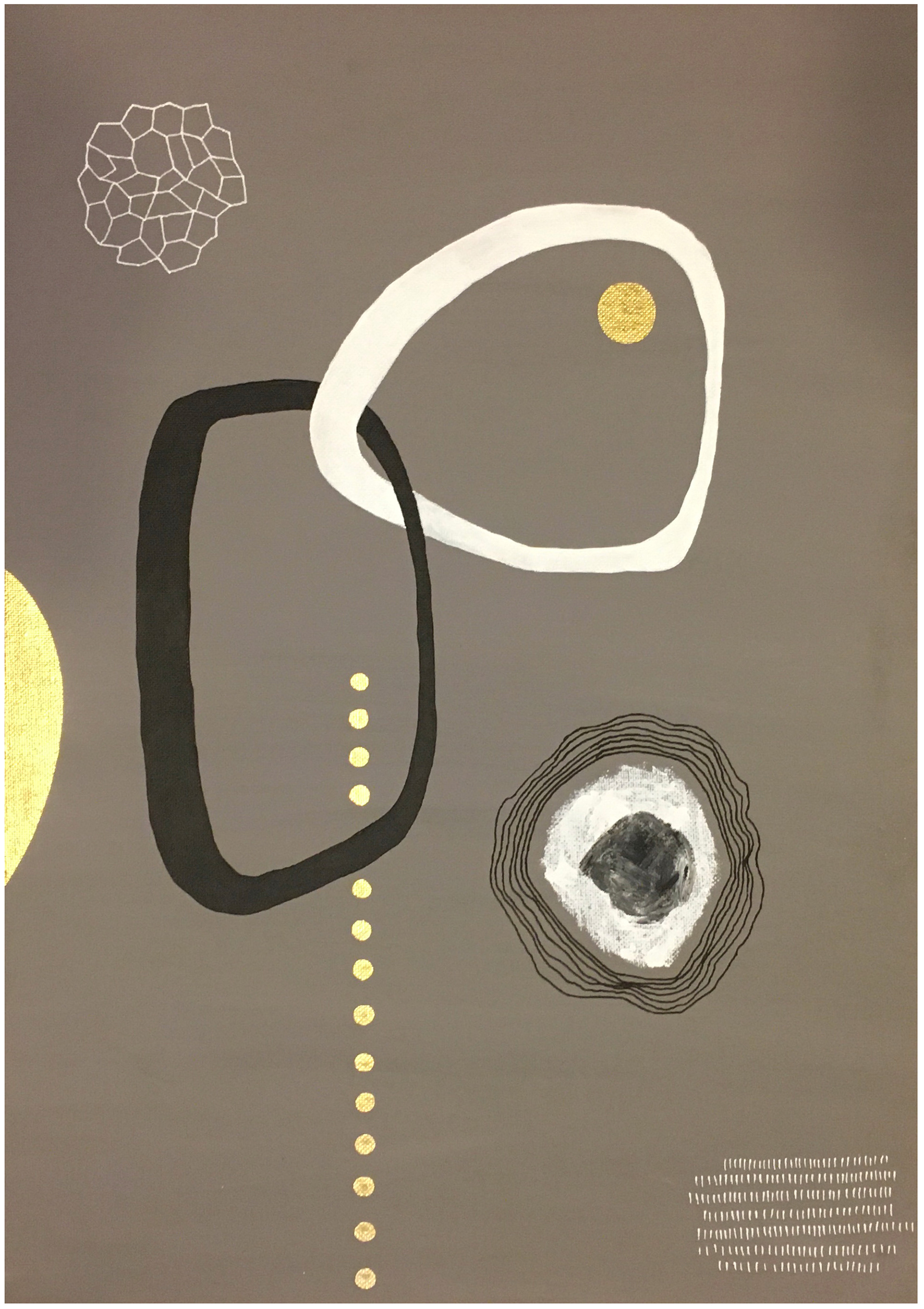 Stefano Cerioli _ DTPM #24 _ Acrilici e pastelli ad olio su cartone telato _ 70x50cm