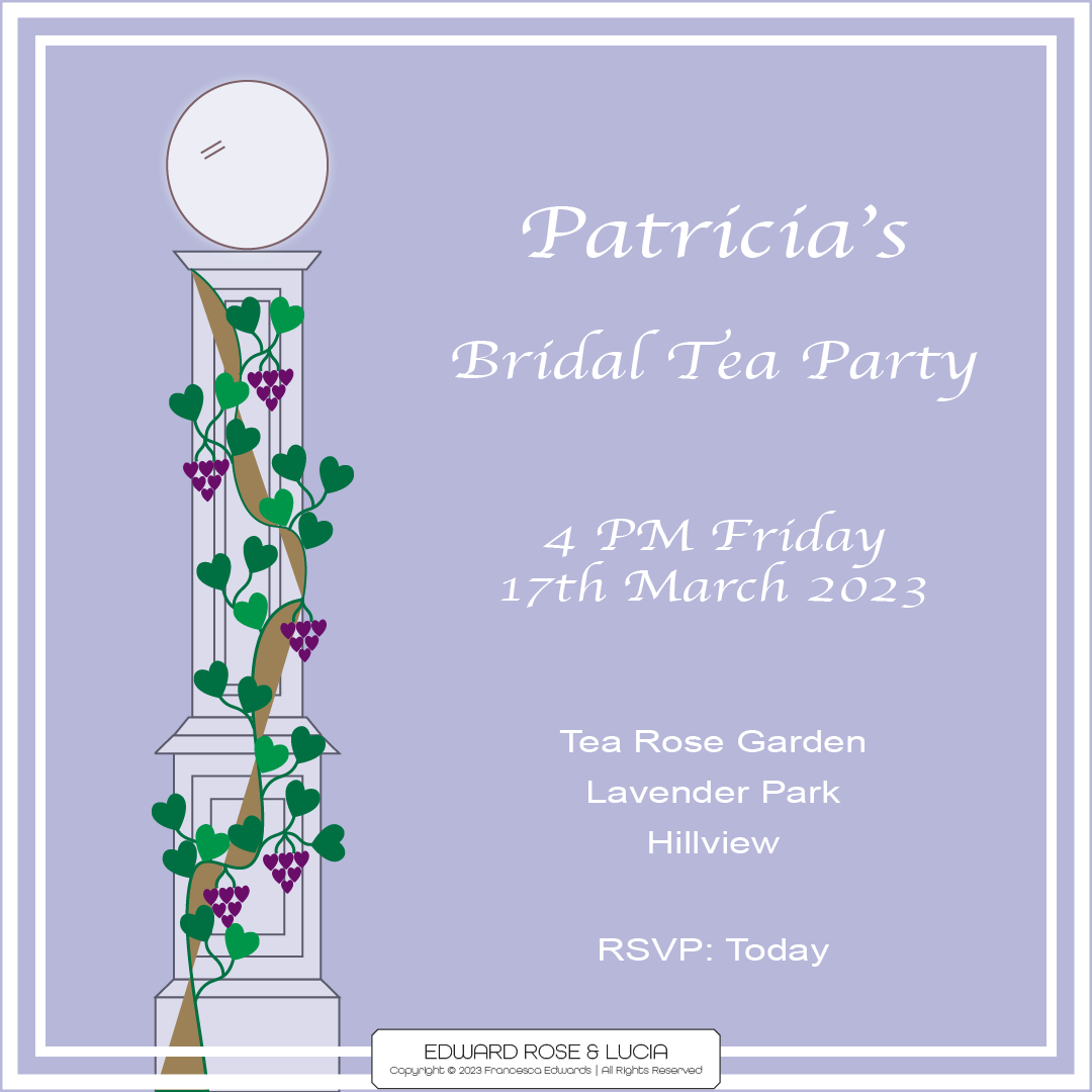Lavender & Grape Tea Party