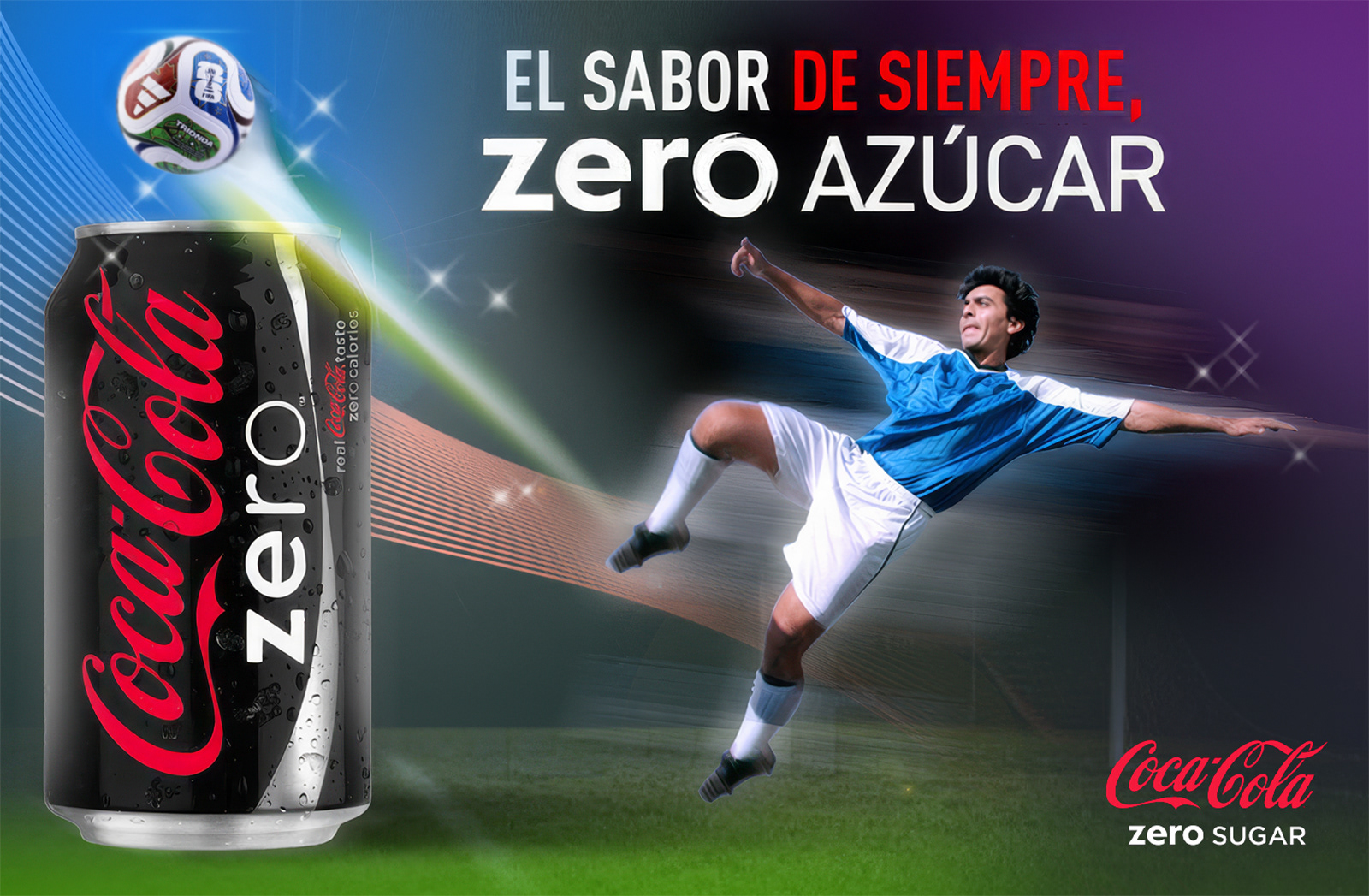Coca Cola Zero - Poster Art Direction + Design