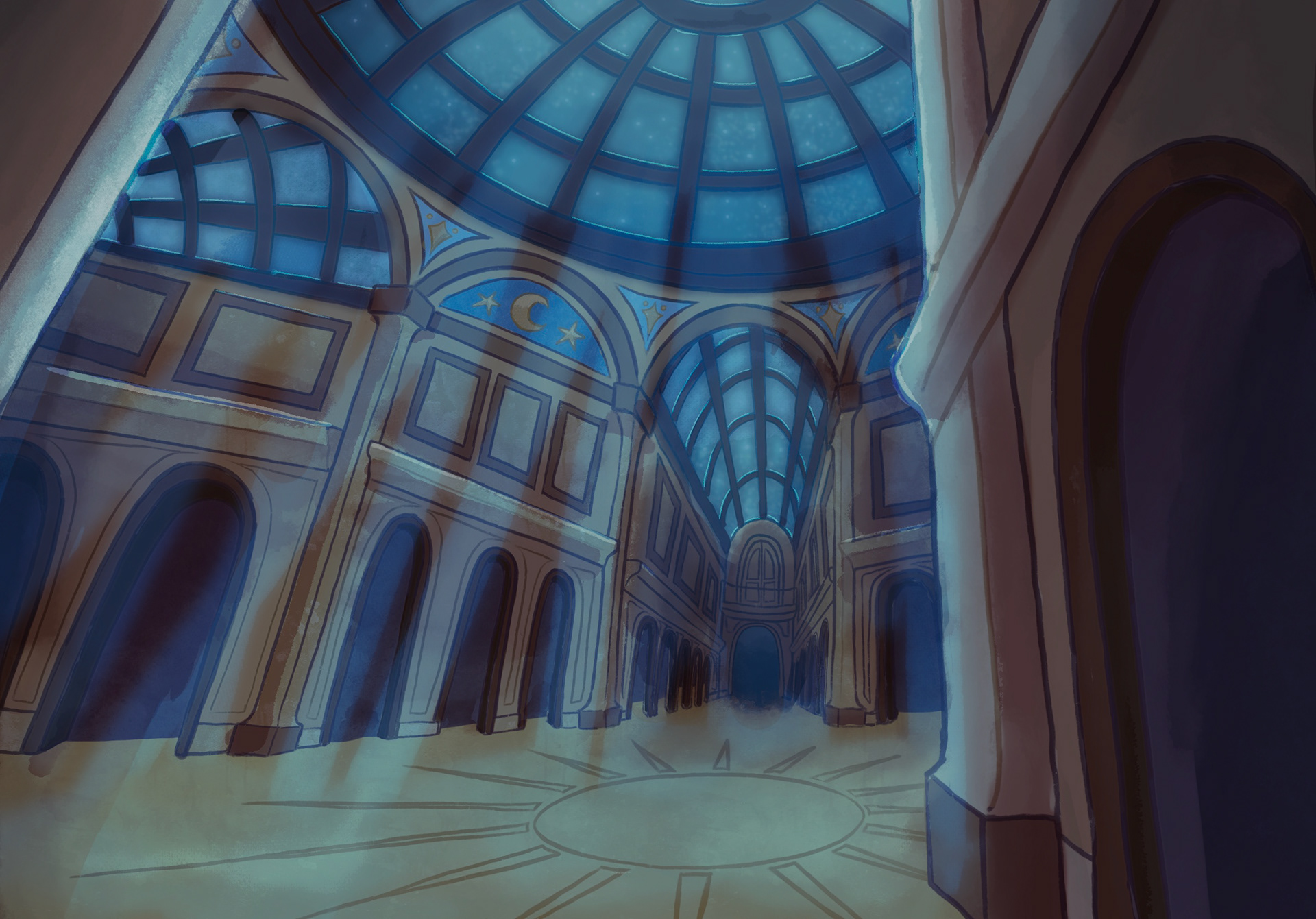 Gallery Background Layout 
