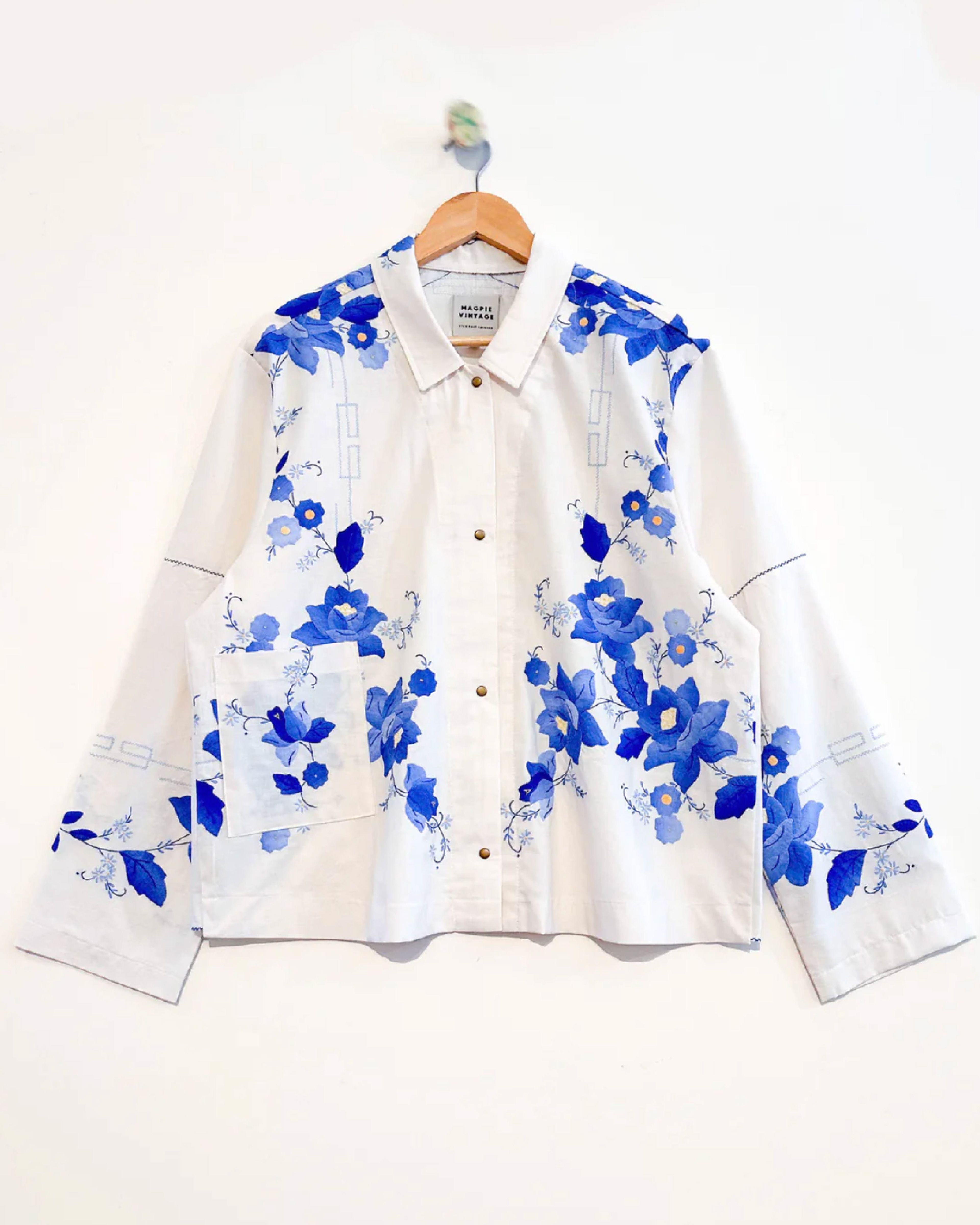 Applique Embroidery Shirt