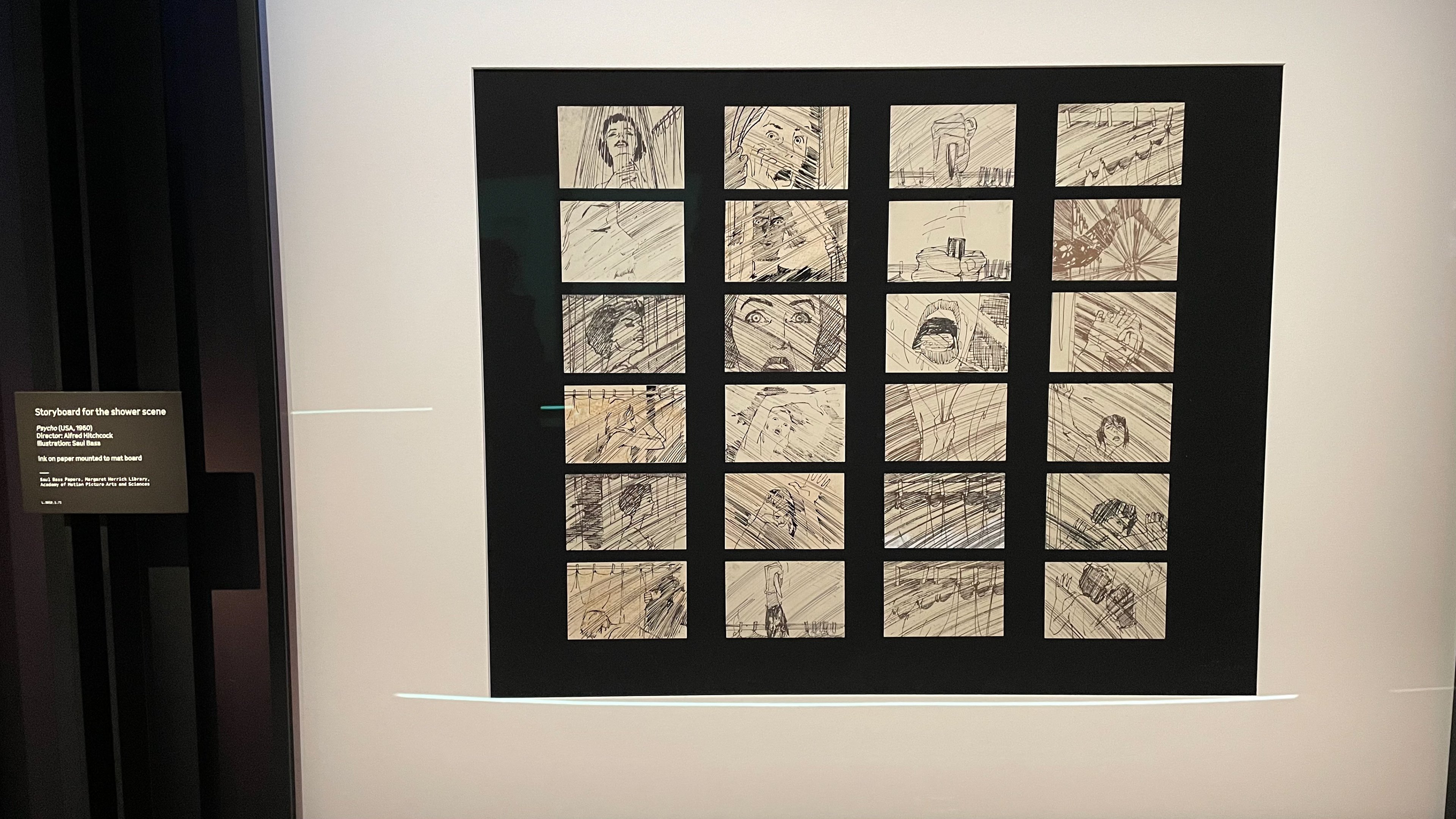 2.5.2022 - I didn't realize Saul Bass storyboarded parts of Hitchcock's films apart from some of the title sequences.
