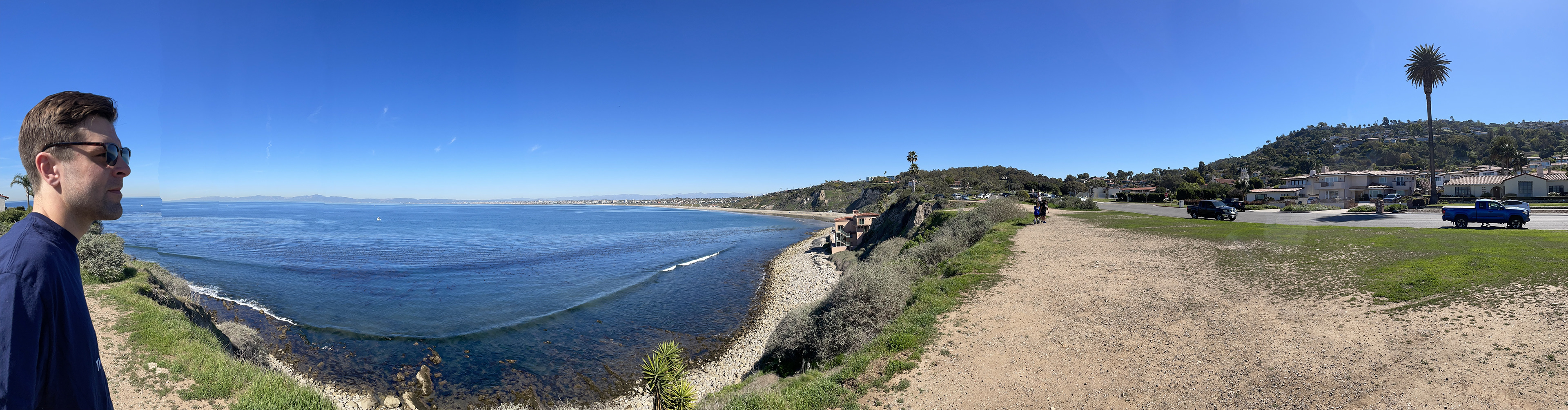 2.12.22 - Panoramarama from Torrance, south of LA looking north