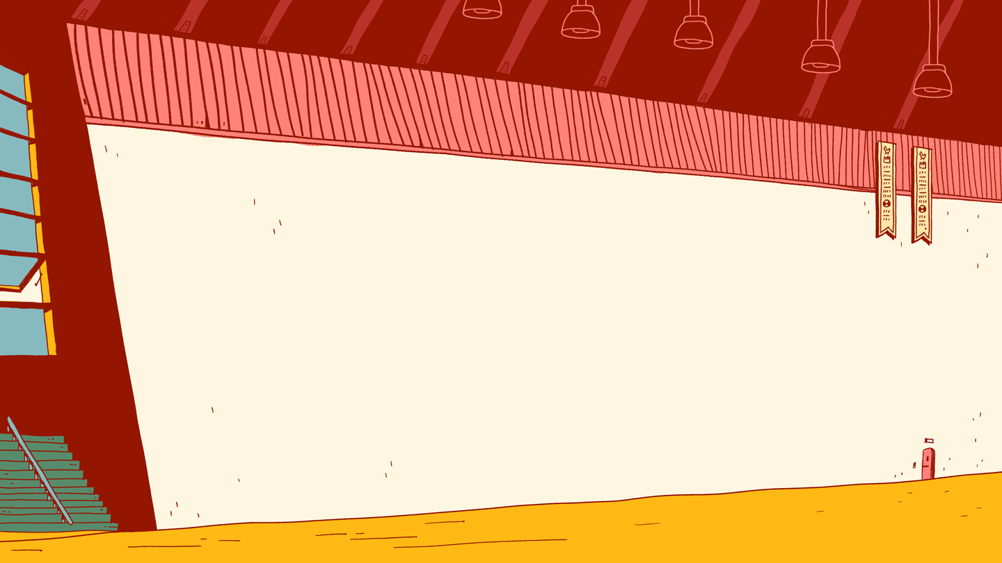 Gymnasium - Background for "BBall Explorer" Animation WIP