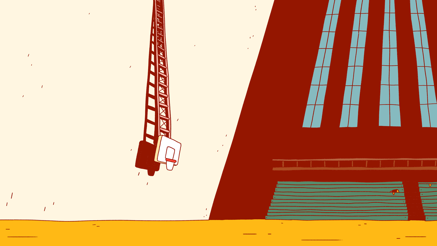 Gymnasium - Background for "BBall Explorer" Animation WIP