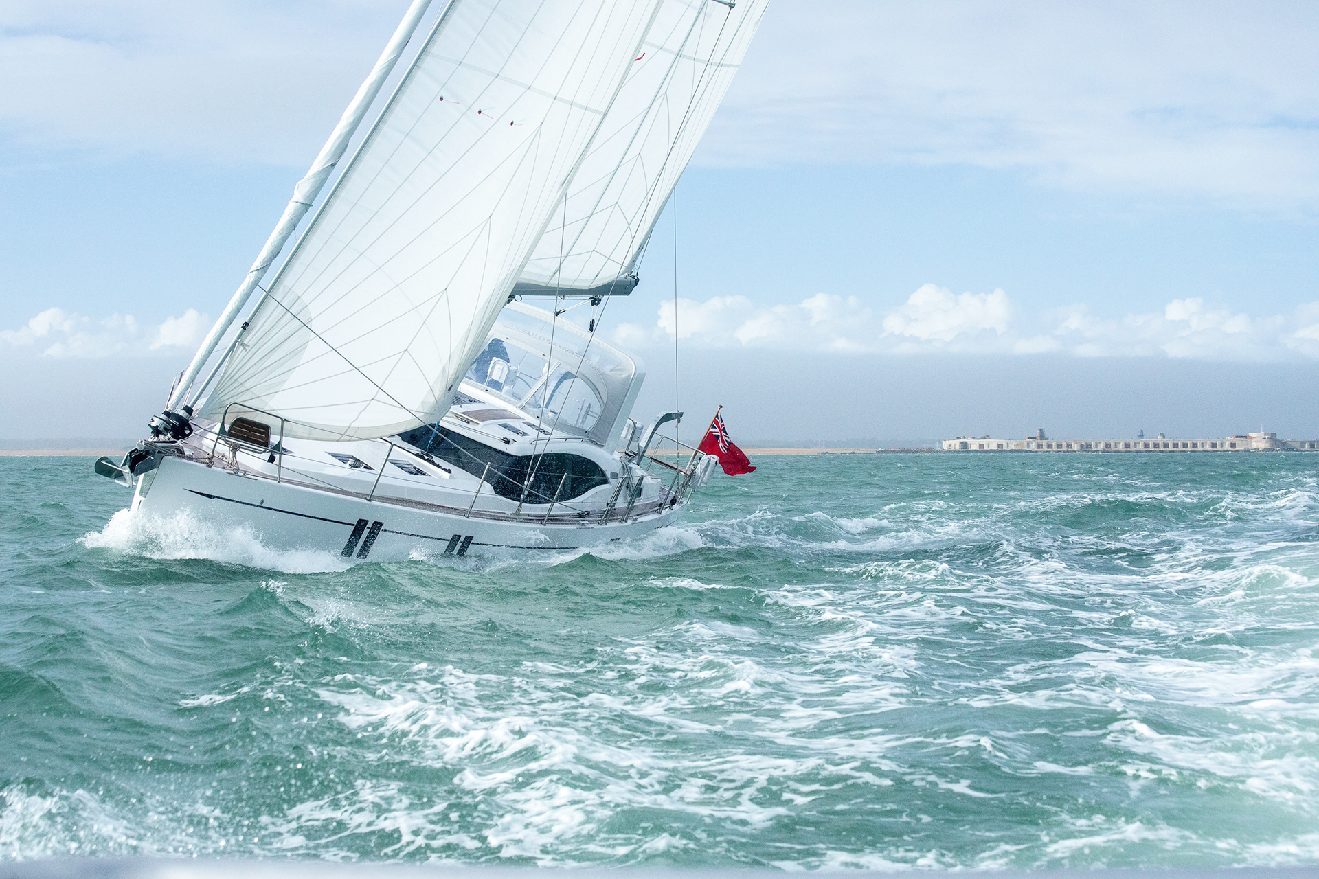 R480 Test Sail - Discovery Shipyard