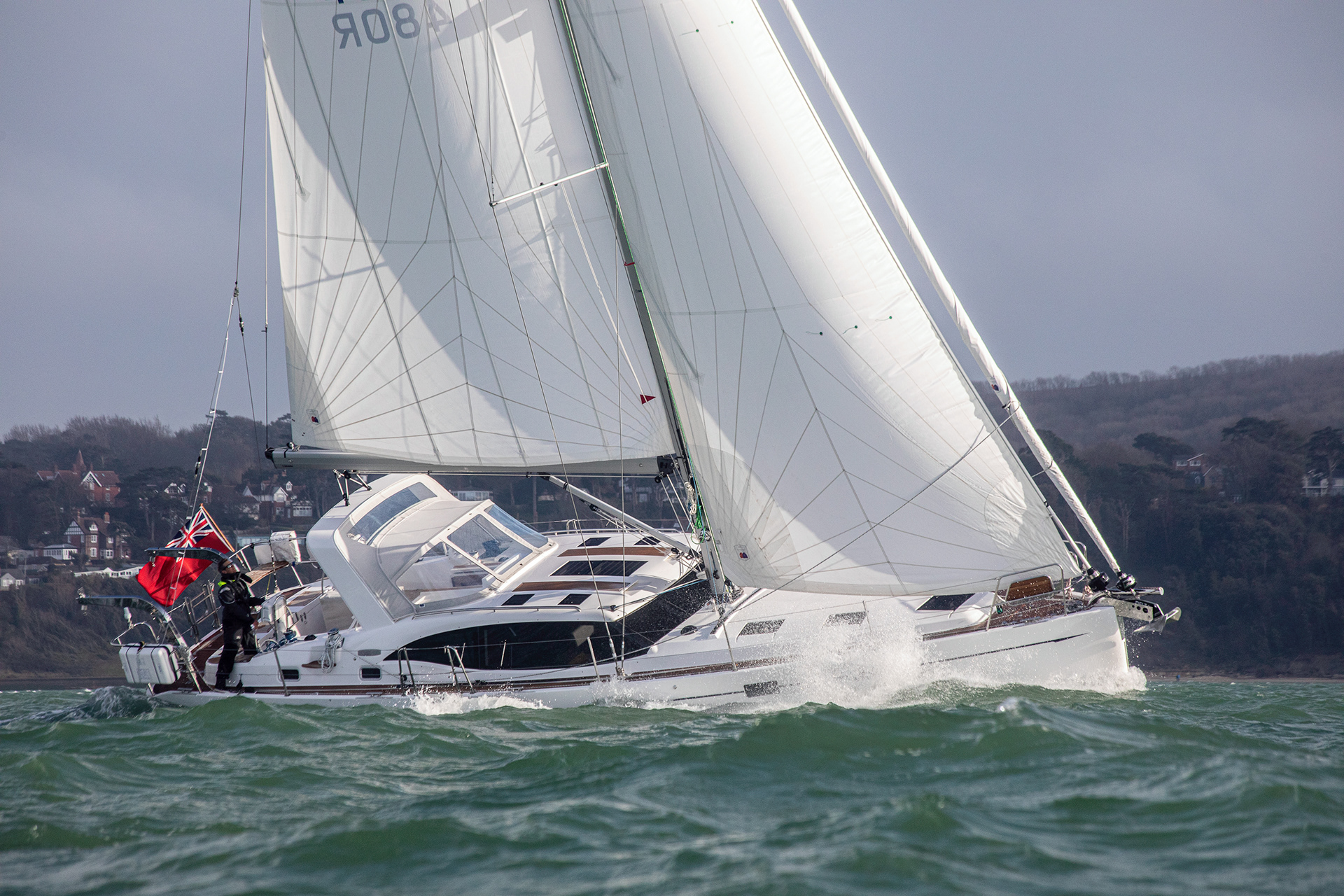 R480 Test Sail - Discovery Shipyard