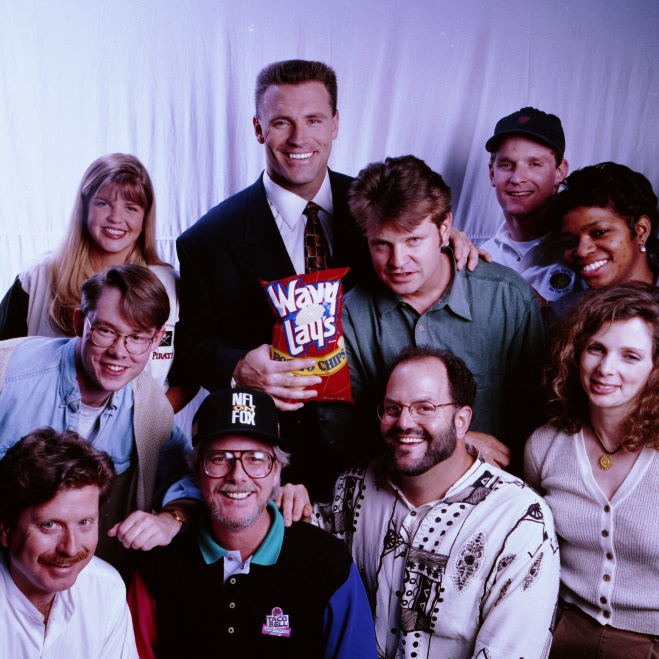 The Frito-Lay Fox NFL shoot squad led by my close personal friend, director and photorapher, Jay Silverman.