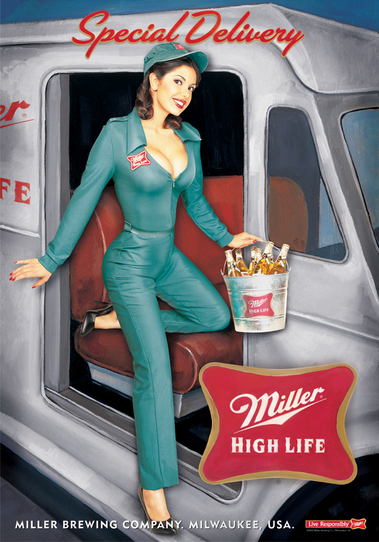 Miller High Life classic commercial revived