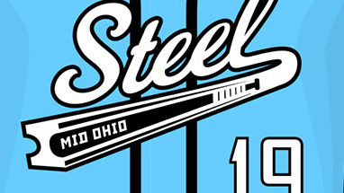 Brand Imagination - Mid-Ohio Steel Baseball : Fri-Sat-Sun Uniforms