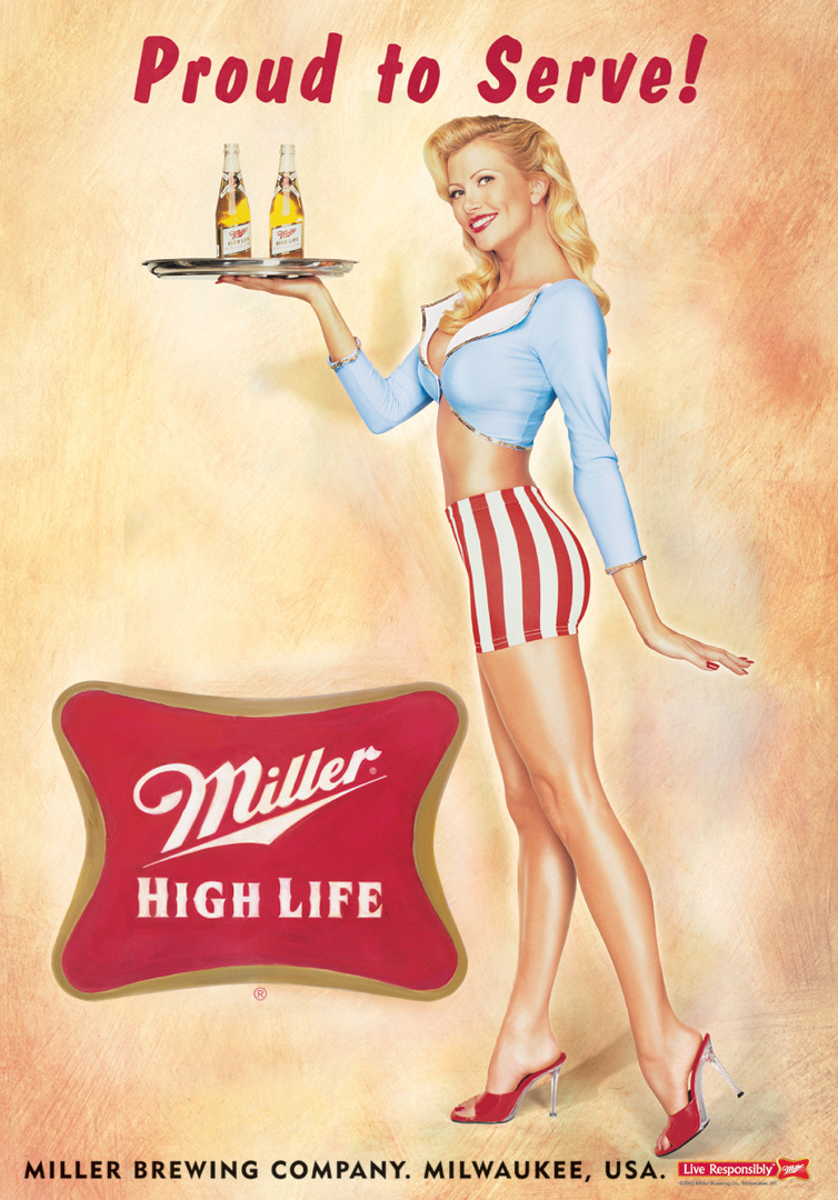 Miller High Life classic commercial revived