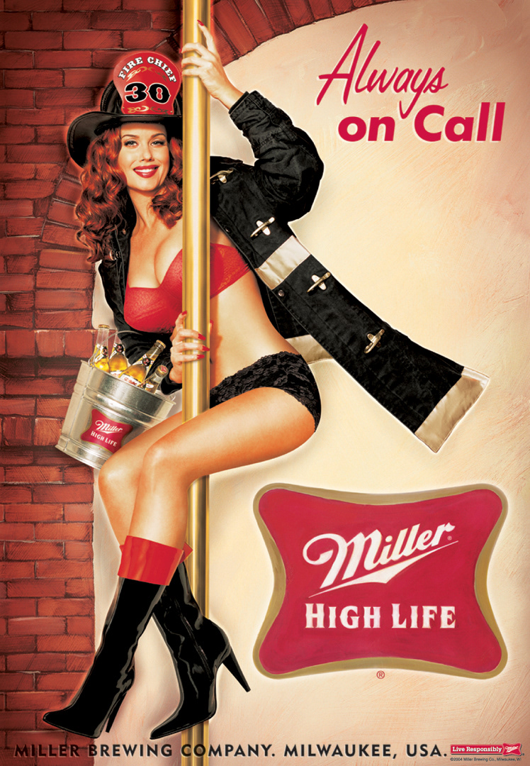 Brand Imagination   Miller High Life: Classic Ads + Posters