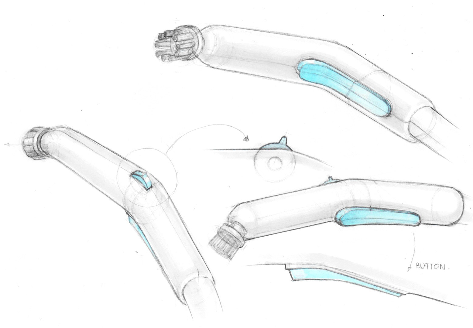 nozzle head design sketches