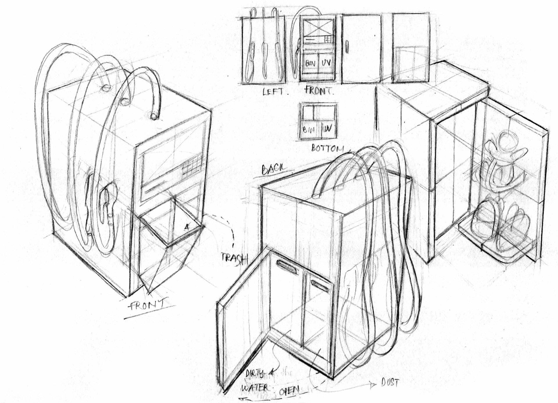 ideation design sketches