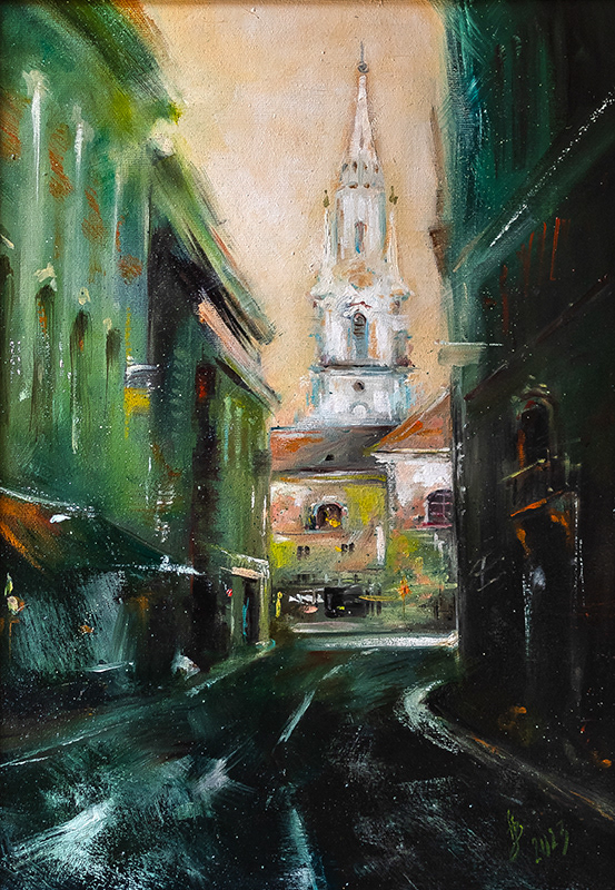Zöld sikátor 30x 50 cm