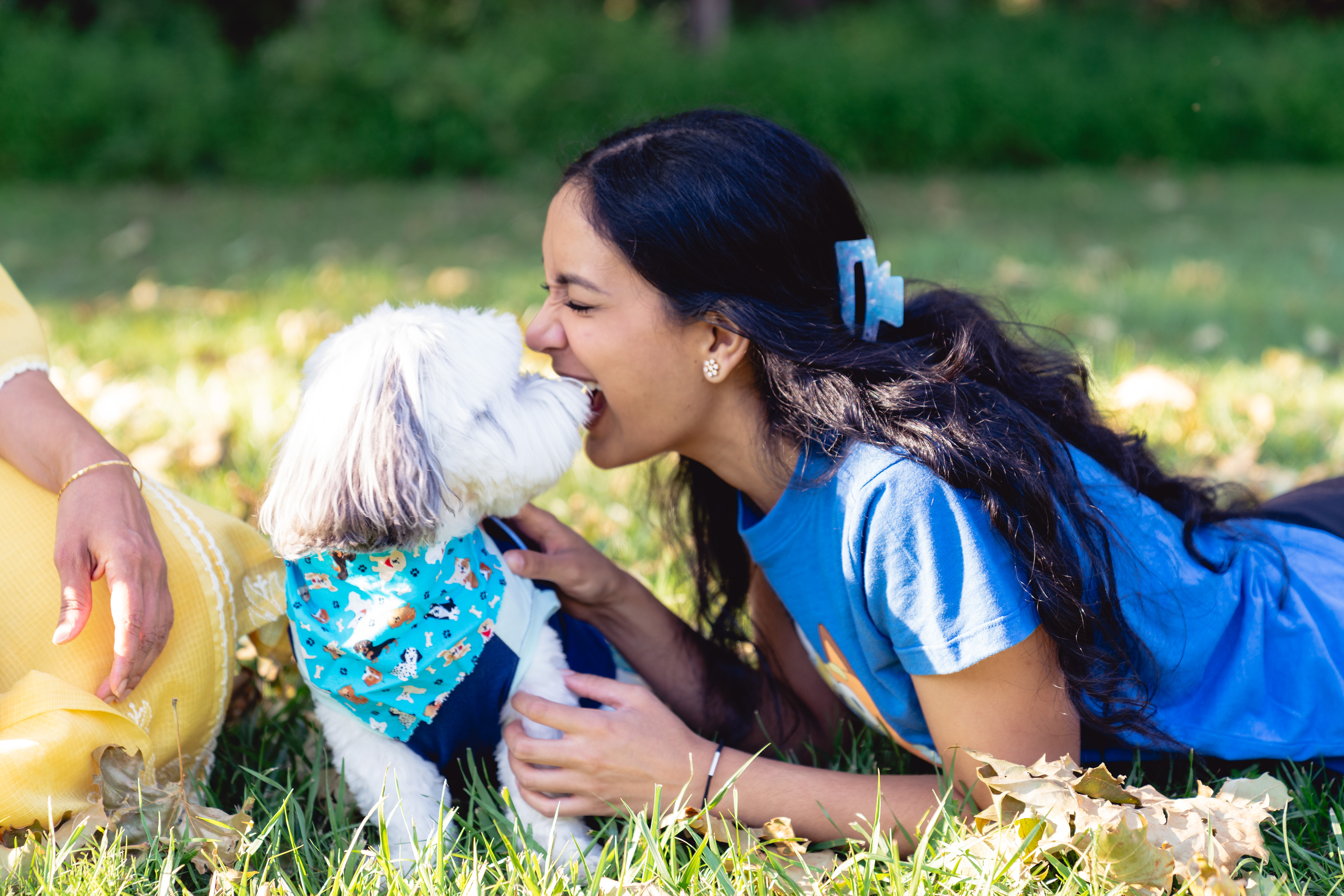 Shriya's dog, Marley