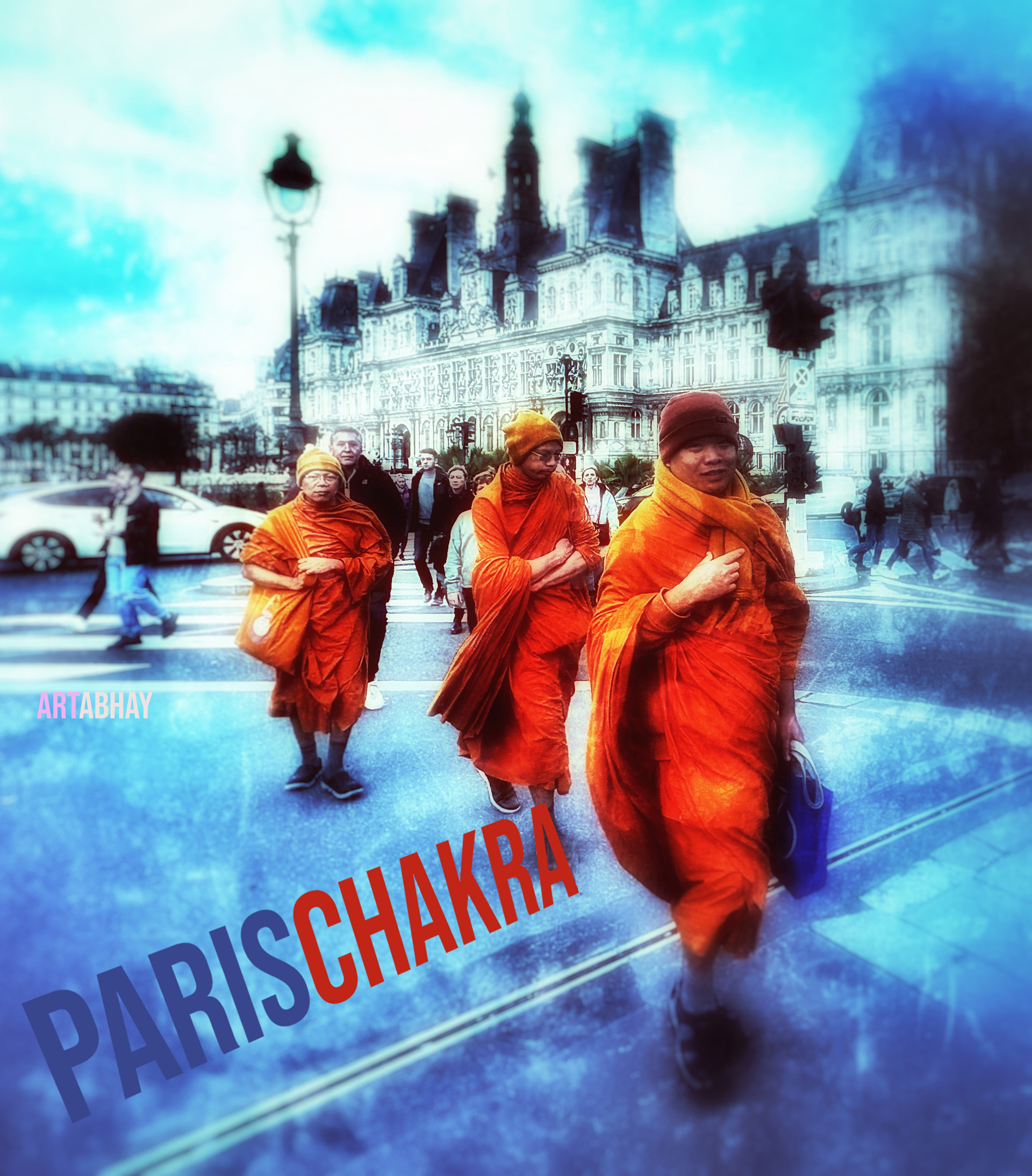 Paris Chakra poster. Free with any purchase
