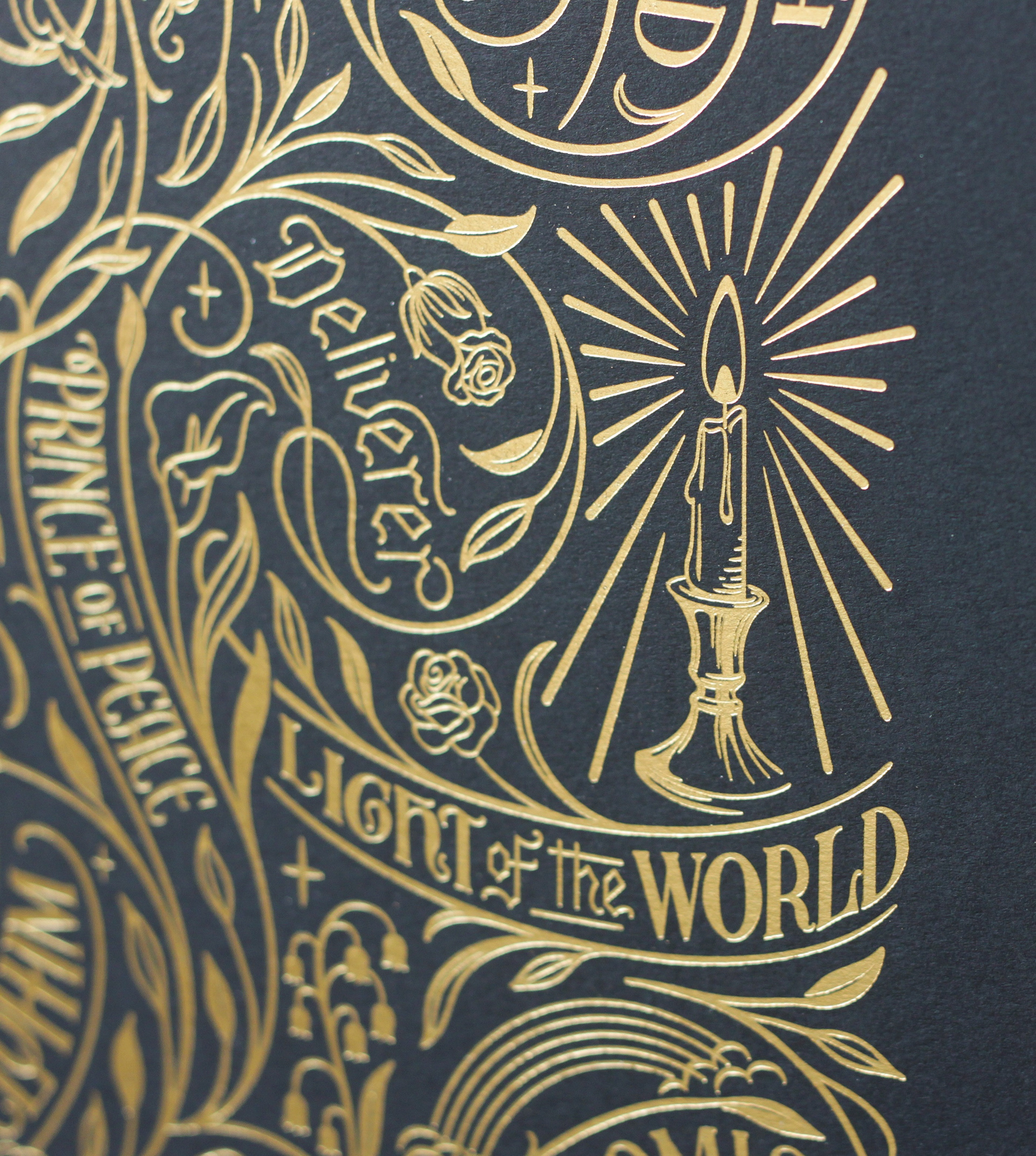 "Light of the World" - from the Gold Foil on Black edition