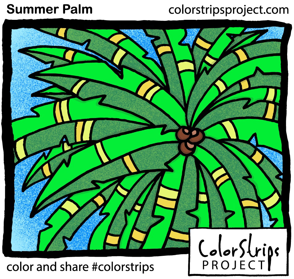 ColorStrips_Summer Palm_In Color