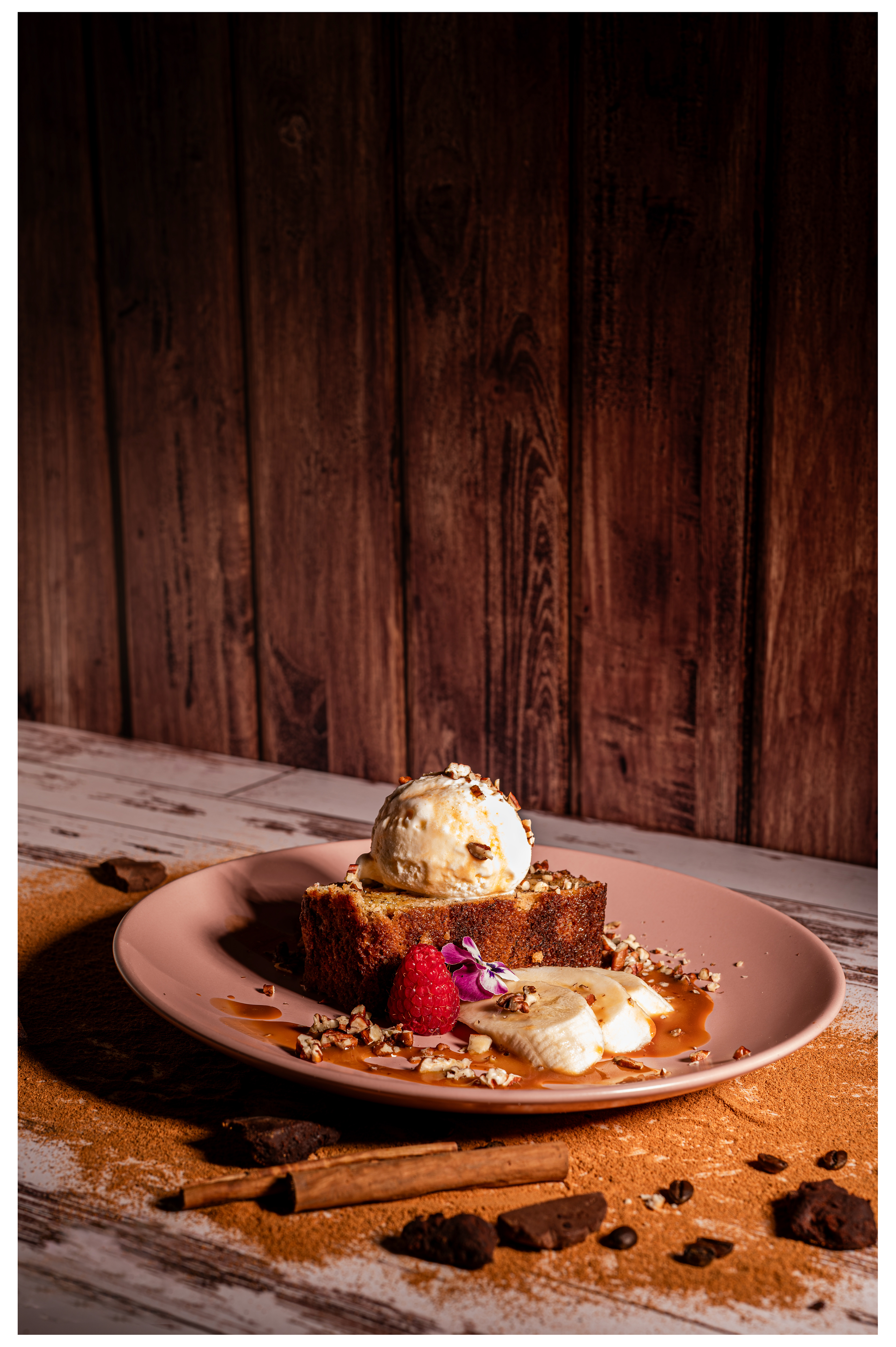 Fotografía para la cafetería Flamingos Café