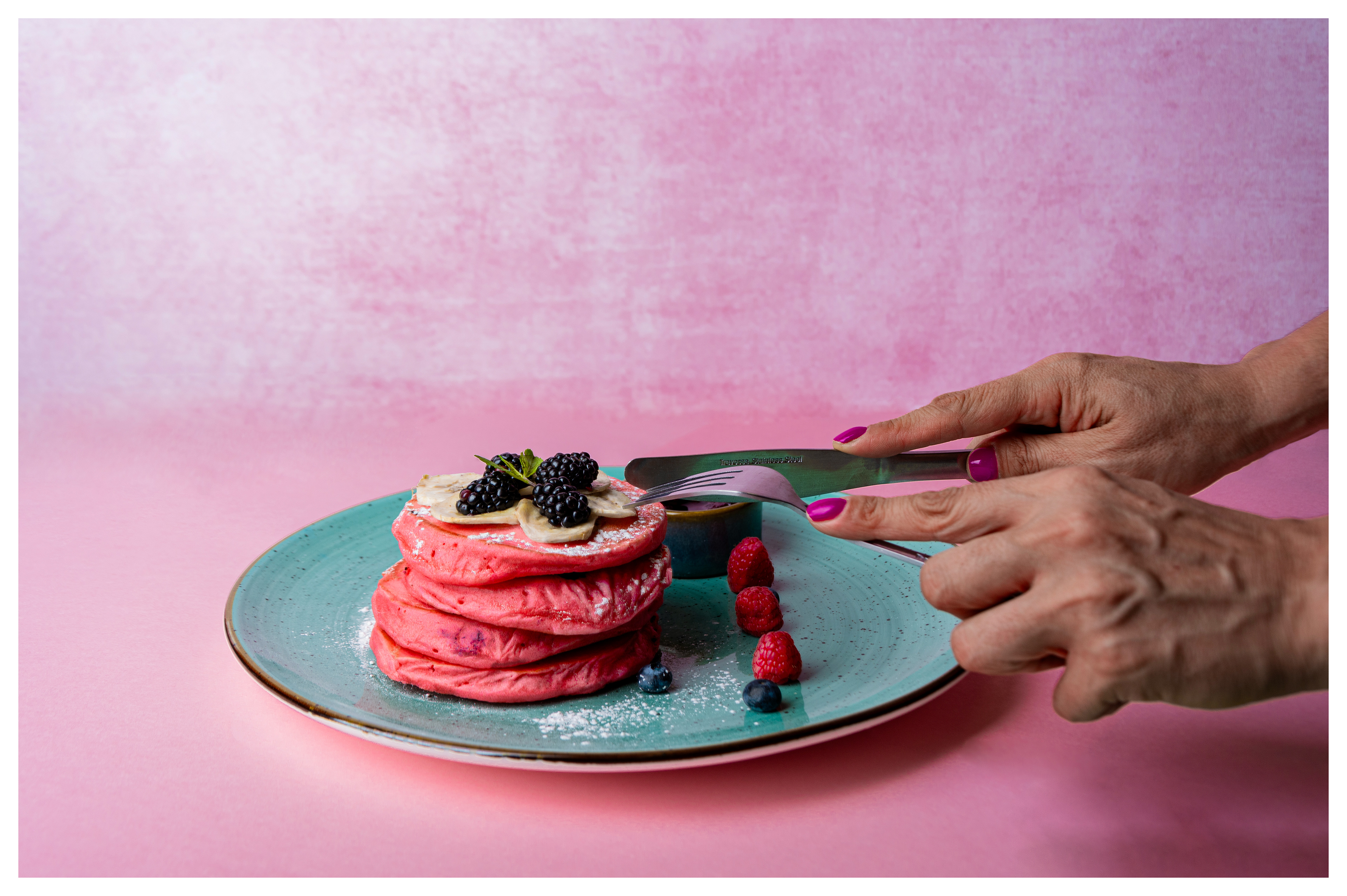 Fotografía para la cafetería Flamingos Café