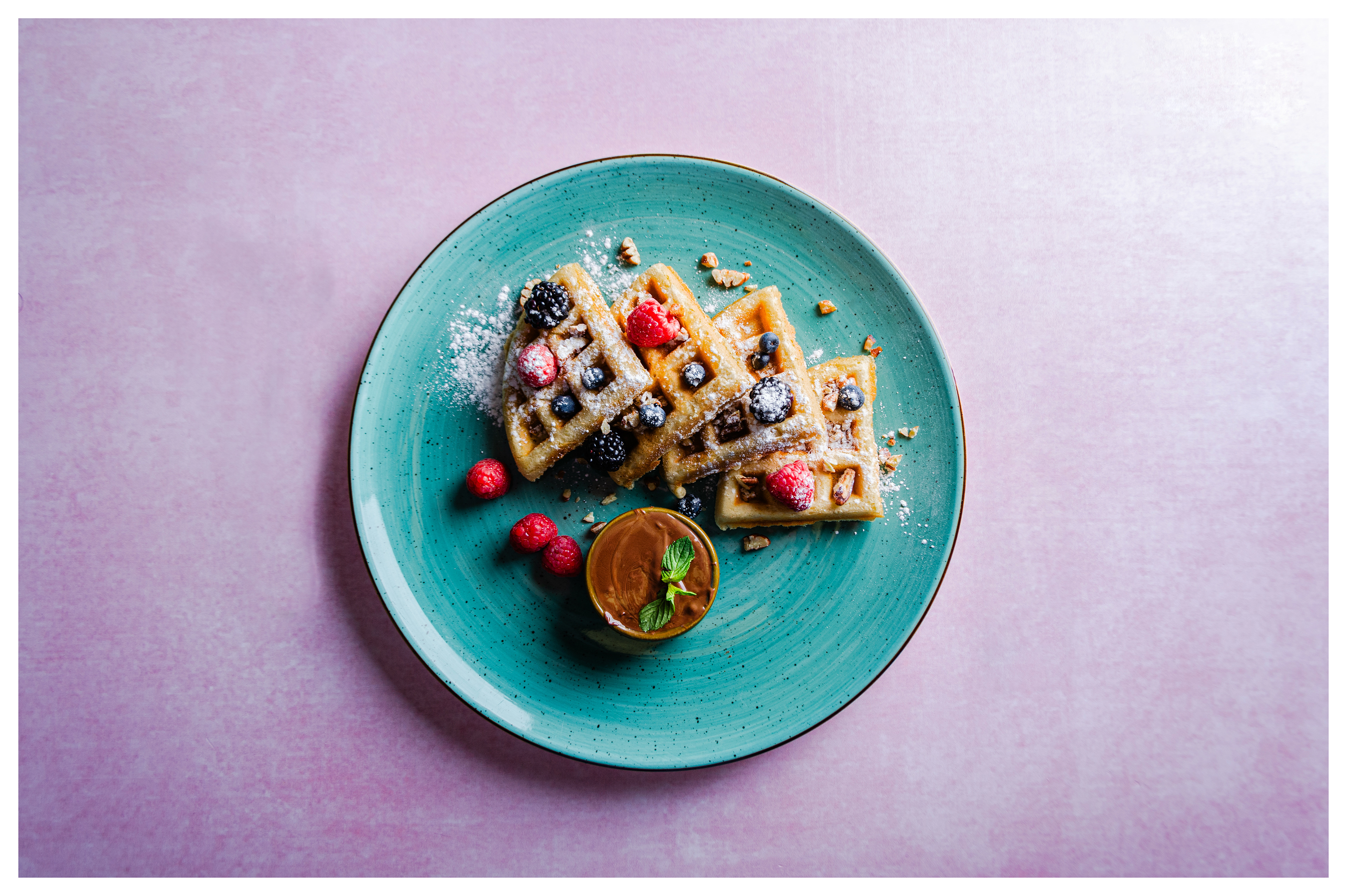 Fotografía para la cafetería Flamingos Café