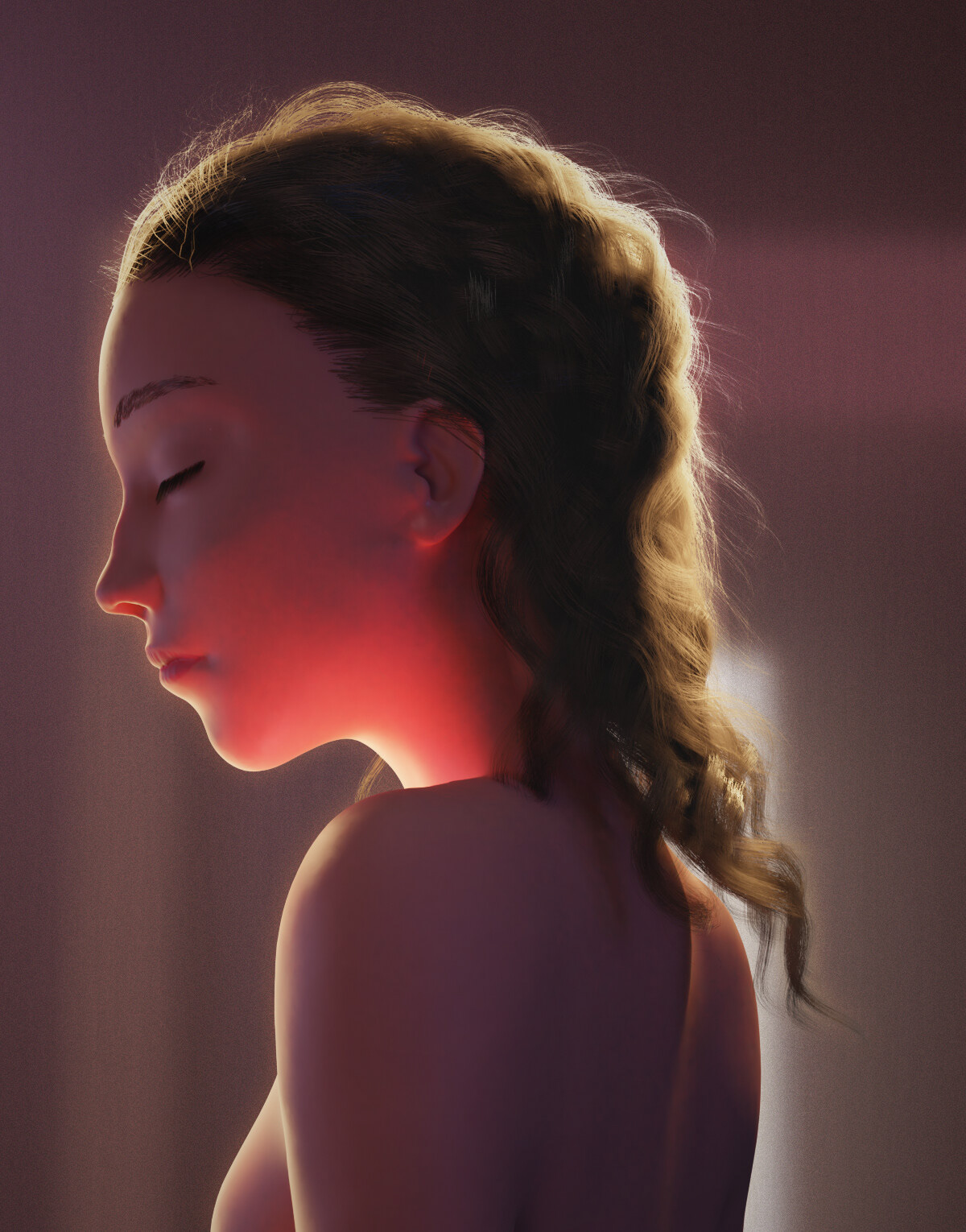 Woman Bust (3D Art)