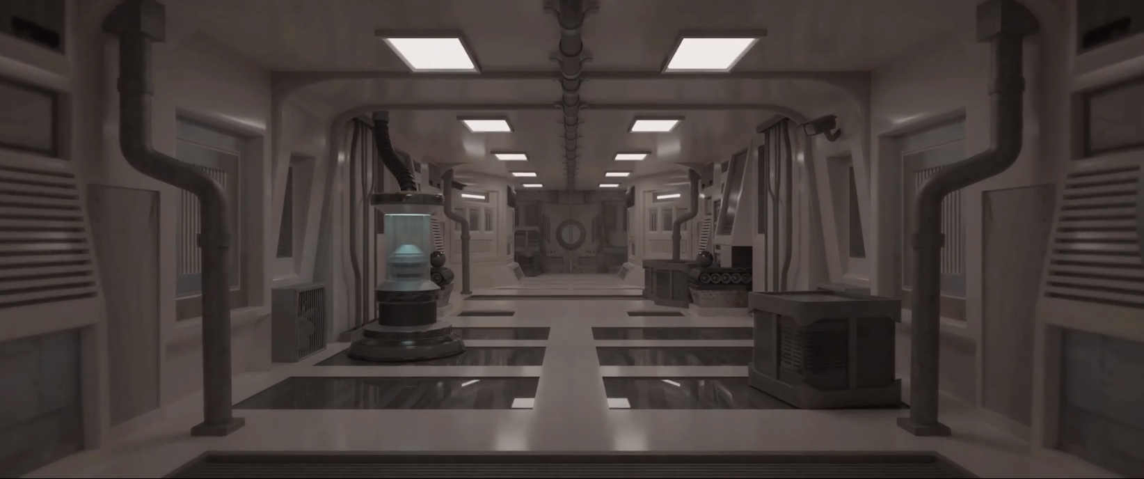 Loop - Sci-fi Corridor (3D Art)