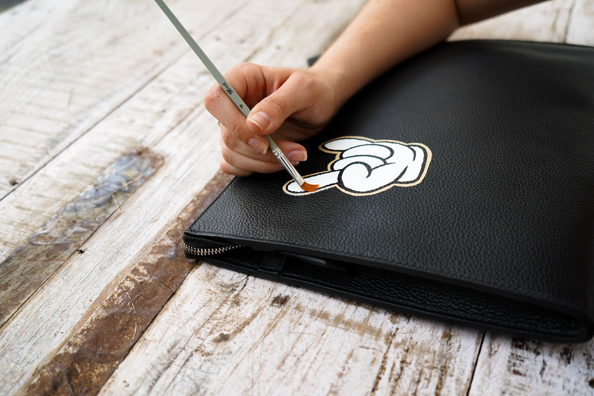 Leather Marquage - available in all Montblanc boutiques in Switzerland