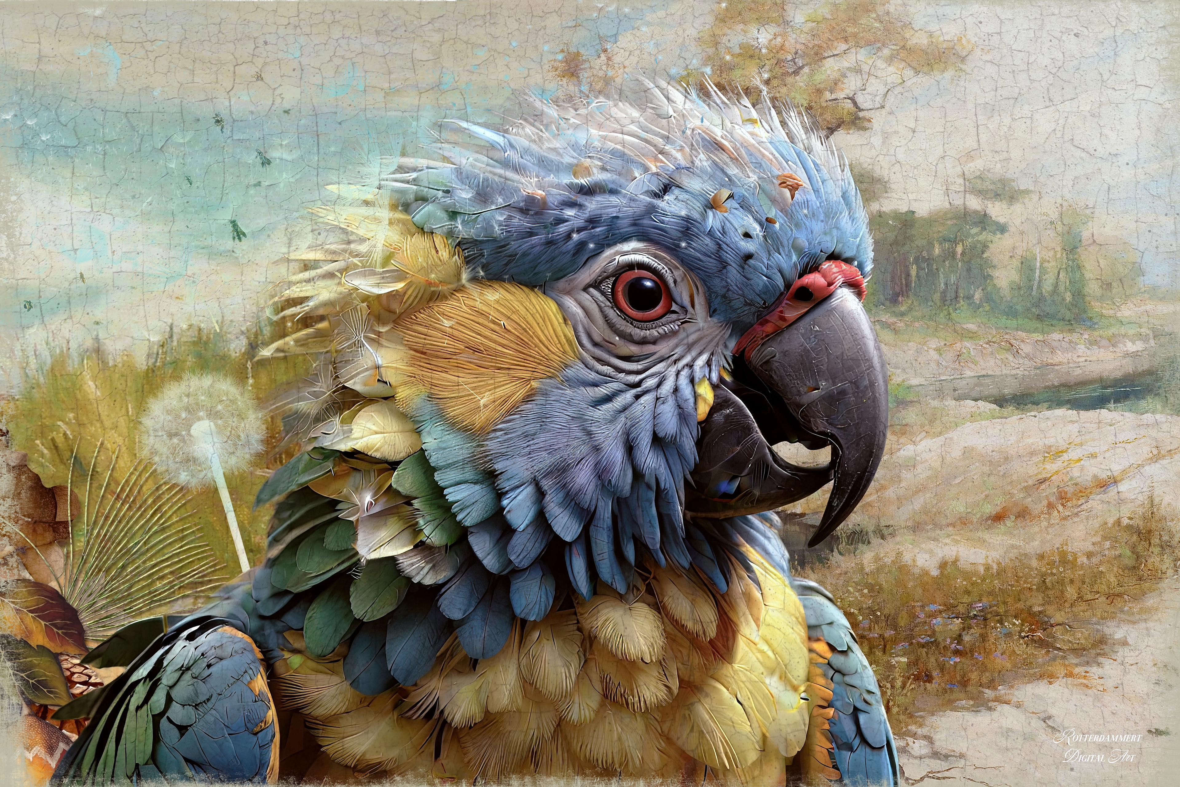 Special creatures Parrots ....