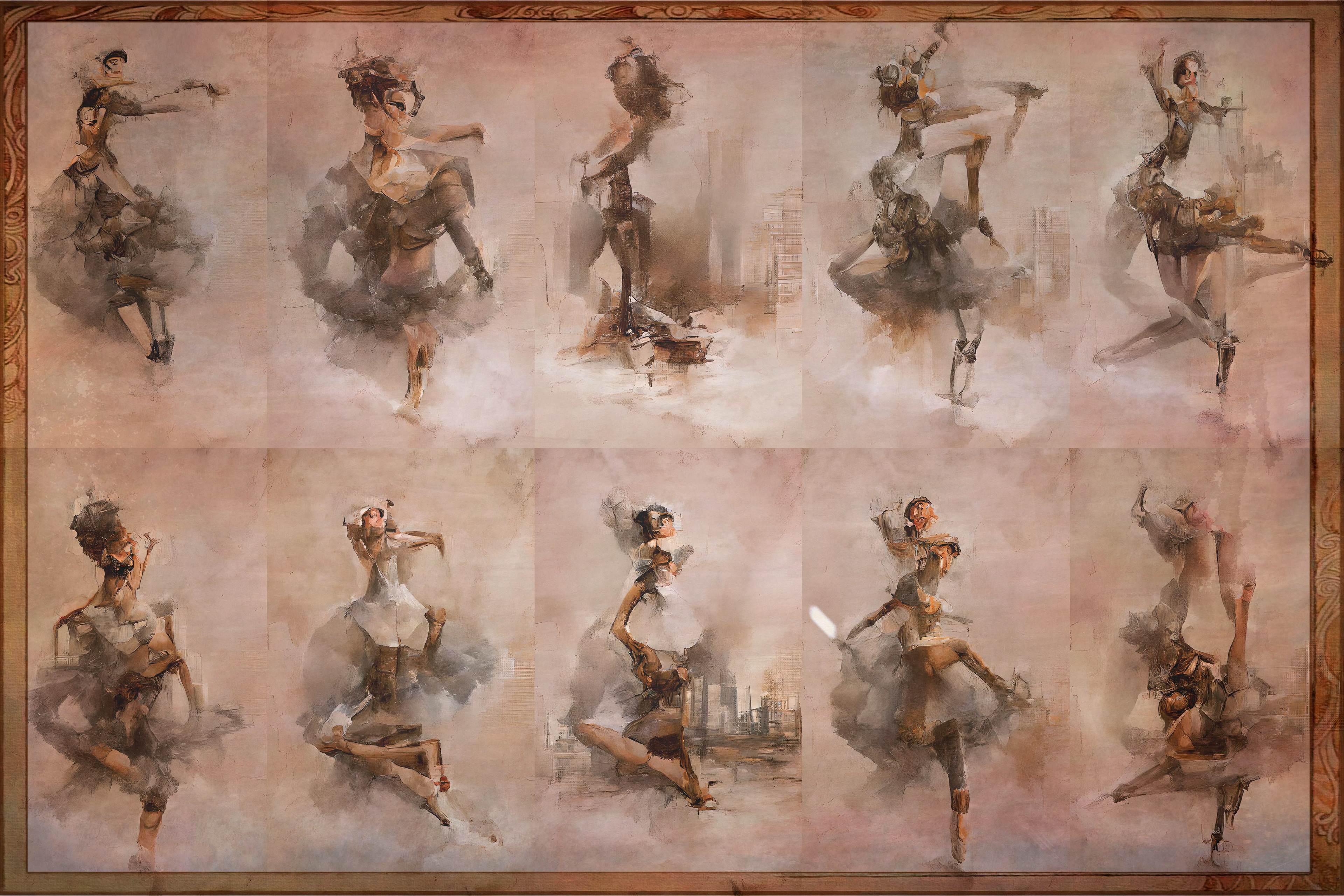 The ballet performance ...