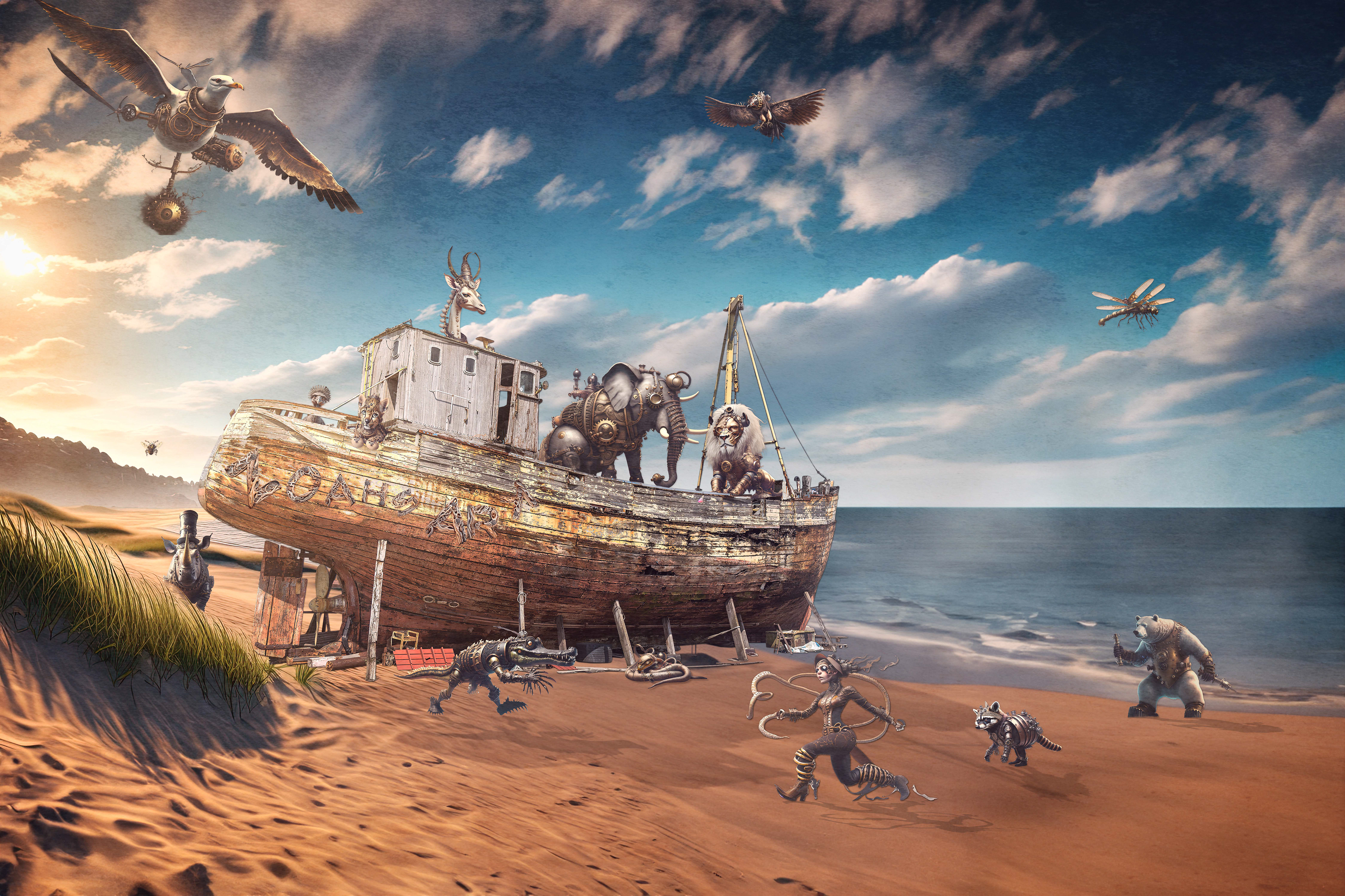 Noah's Ark to the land of promise ...