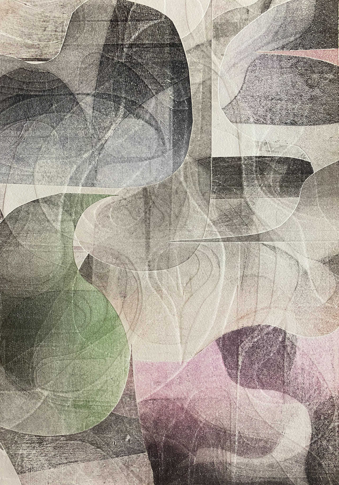 untitled embossed monopint