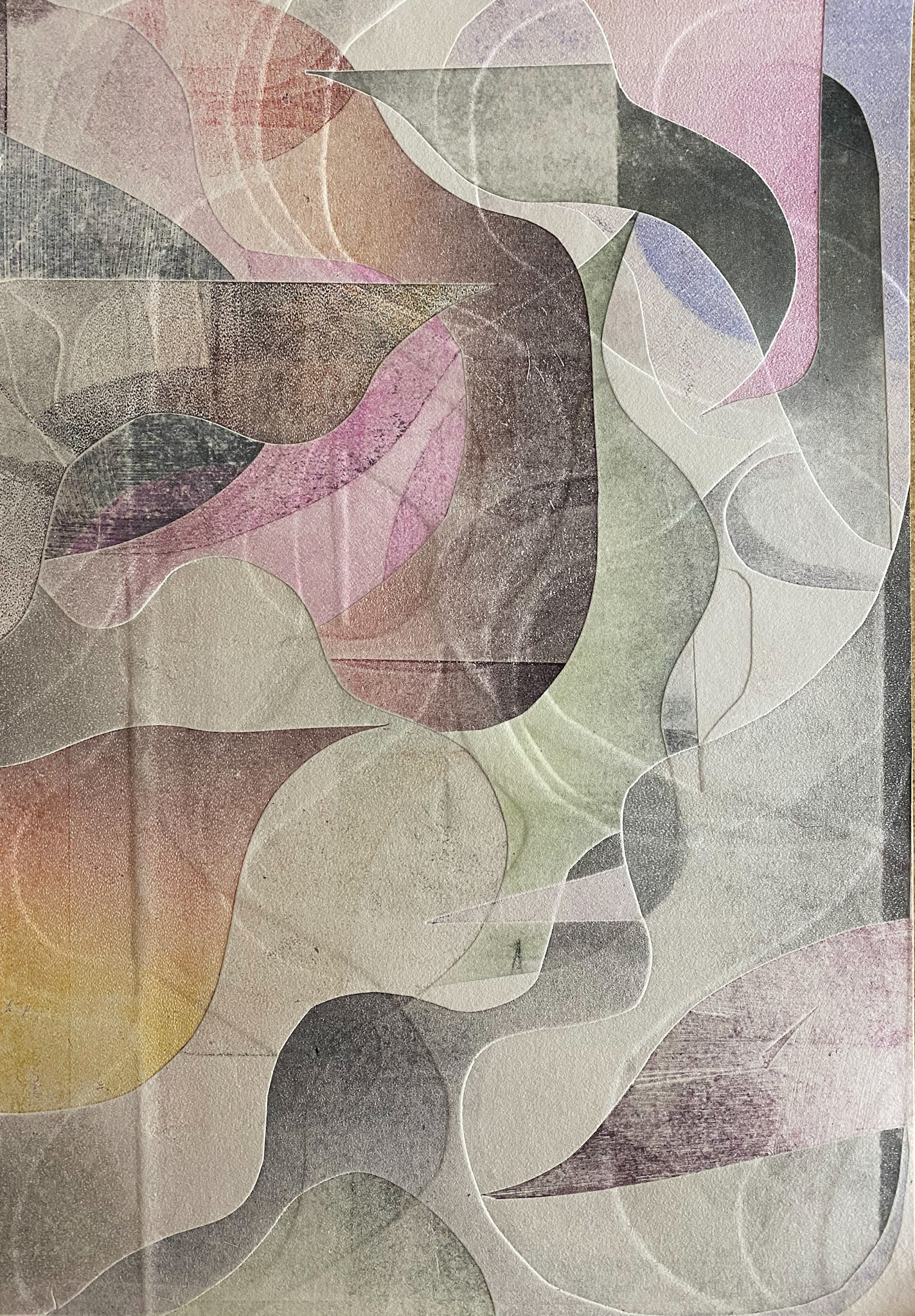 untitled embossed monopint