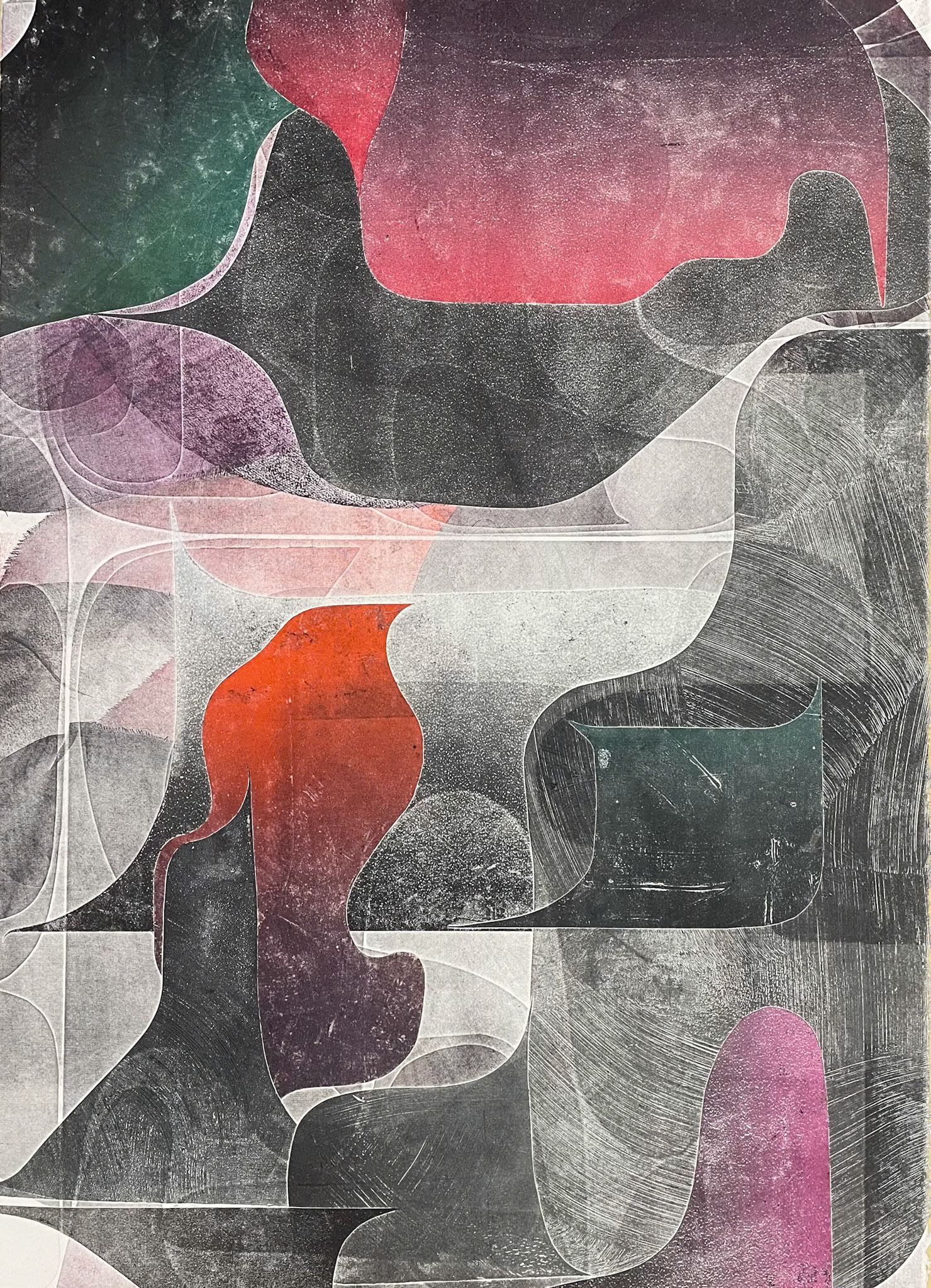 untitled monoprint