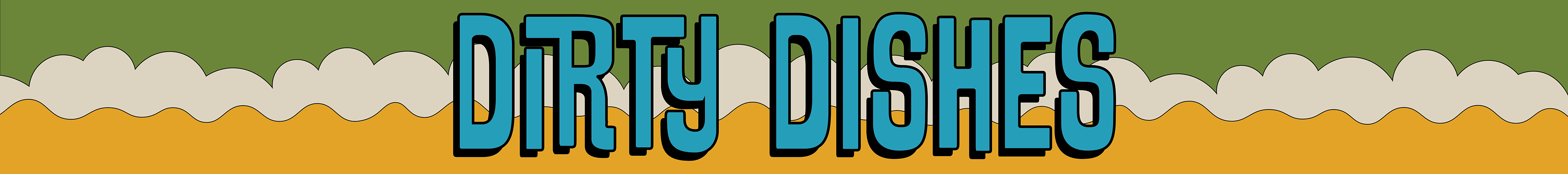 Dirty Dishes Vendor Sign