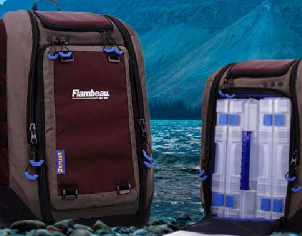 Flambeau Outdoors P50BP Portage Pack, Portable Fishing Tackle
